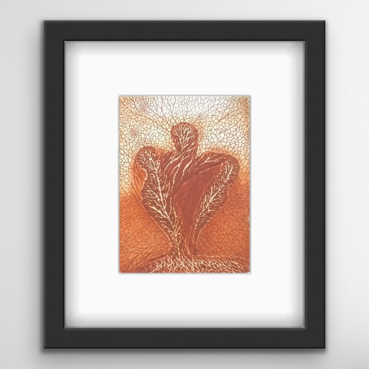 Irena Snarskasimilar To Birds   XX Century, Abstract Etching Print, Organic Shapes1990 photo furniture
