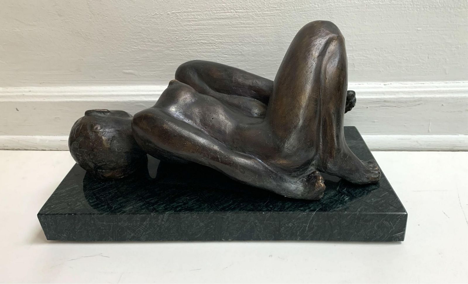 Ryszard Piotrowskiwoman   Xxi Century Contemporary Figurative Bronze Sculpture, Classical, Realism2019 photo vintage