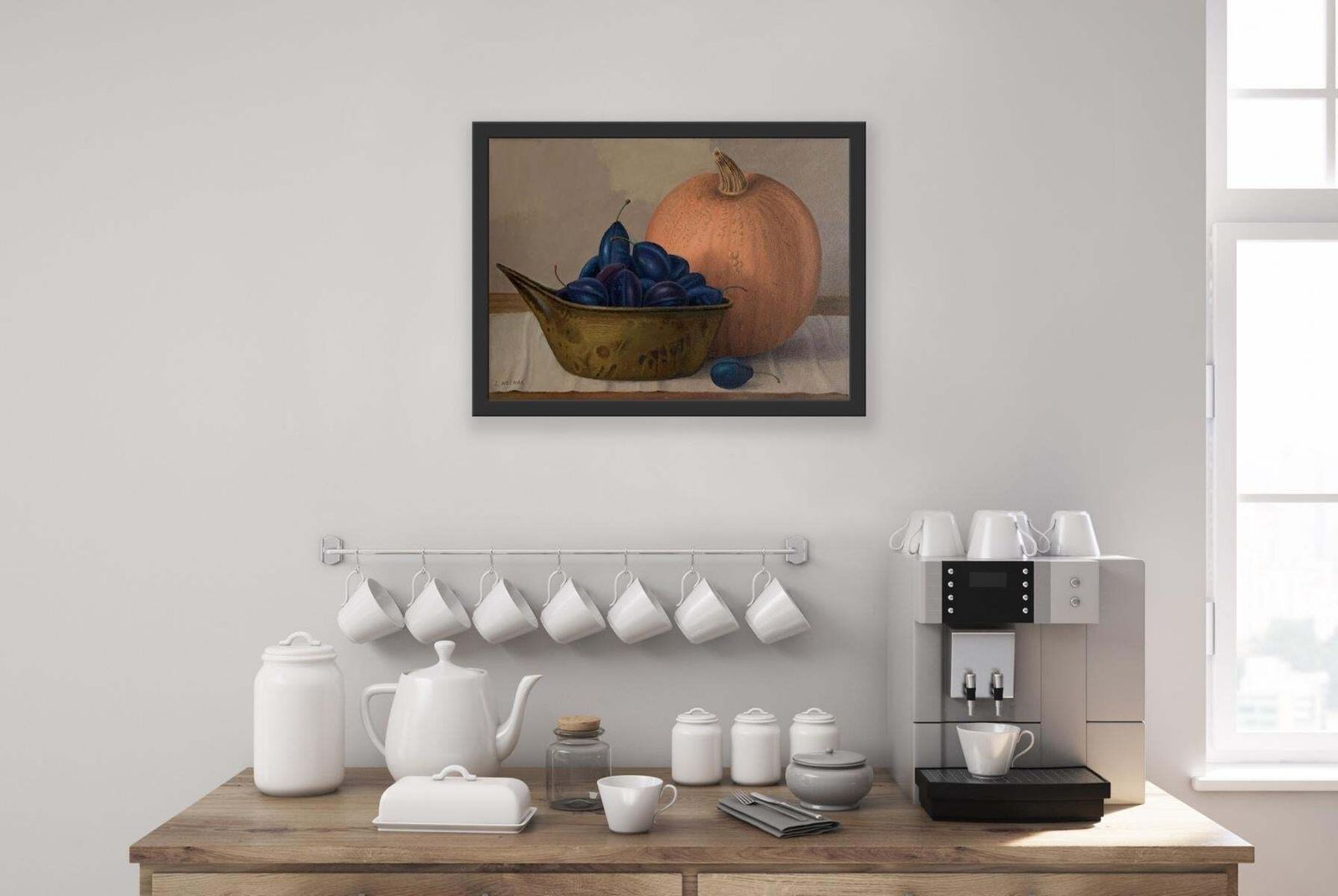 Zbigniew Wozniakstill Life With Pumpkin   Figurative Oil Painting, Realism, Polish Art2020 photo 425.0