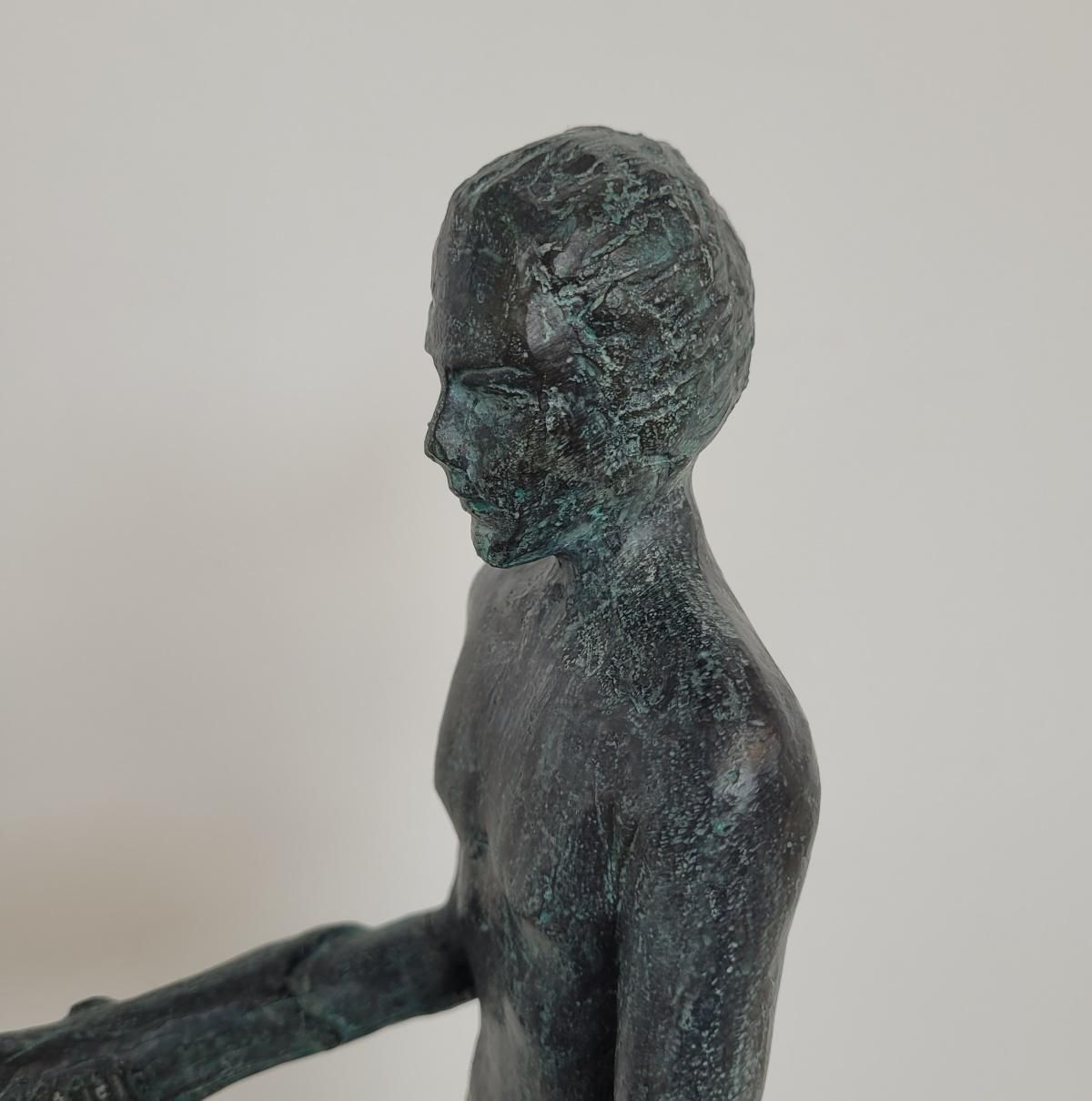 Antonio Giancaterinolovers. Contemporary Bronze Sculpture, Limited Edition, Italian Artistca. 2020 photo Home Decor