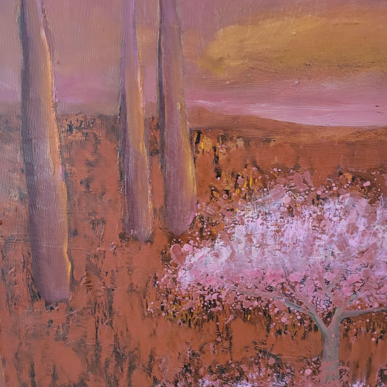 photo for sale Magdalena Nałęczchildhood Gardens X Xxi Century, Figurative Oil Paintings, Colourful, Landscape2016