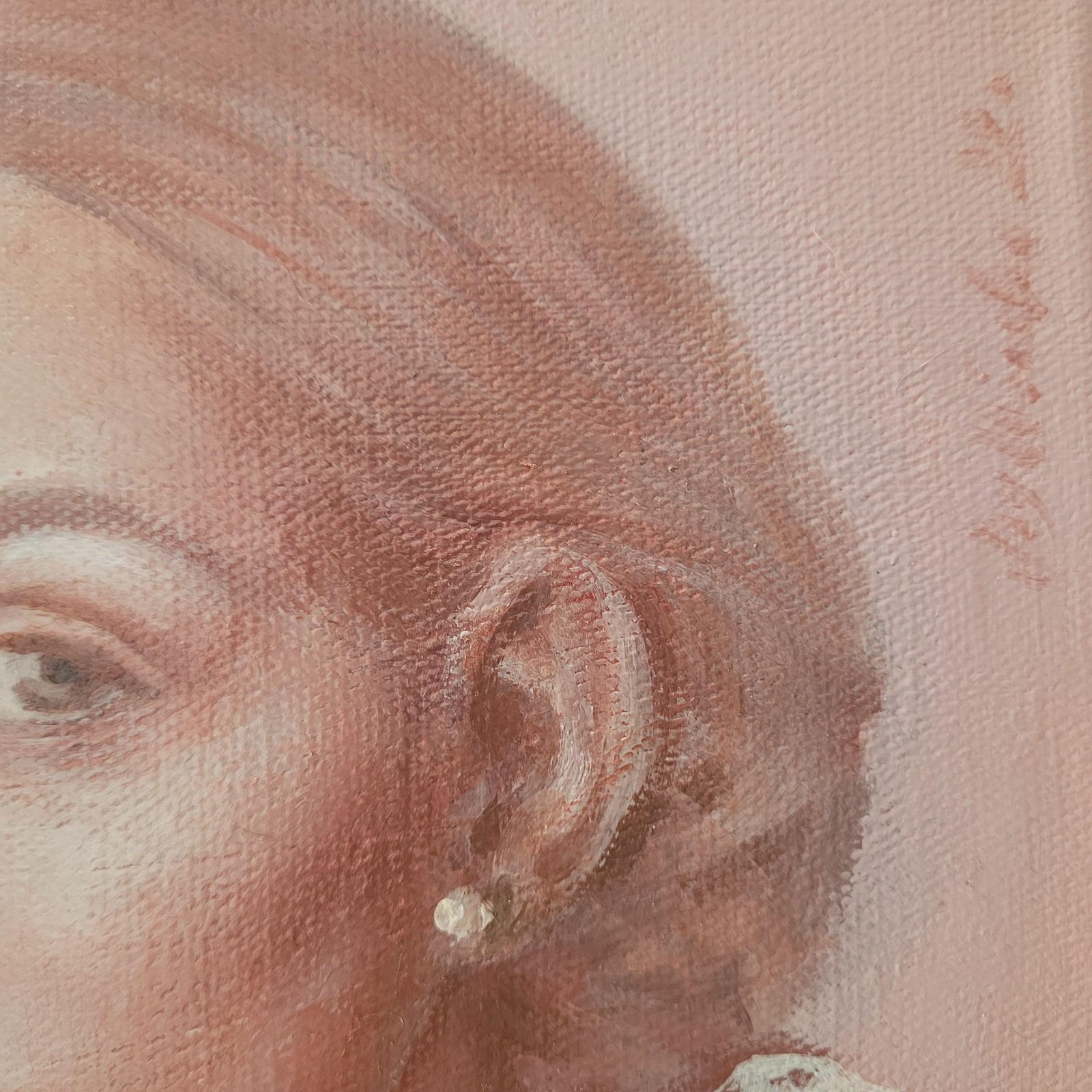 Katarzyna Szydlowskaa Portrait   Contemporary Figurative Oil Painting, Subtle Female, Polish Artist2002 photo 595.0