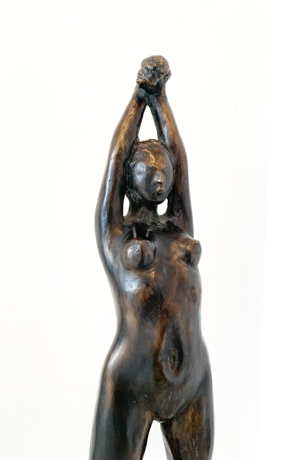 Ryszard Piotrowskiwoman   Xxi Century, Contemporary Bronze Figurative Sculpture, Female Nude2019 photo for sale