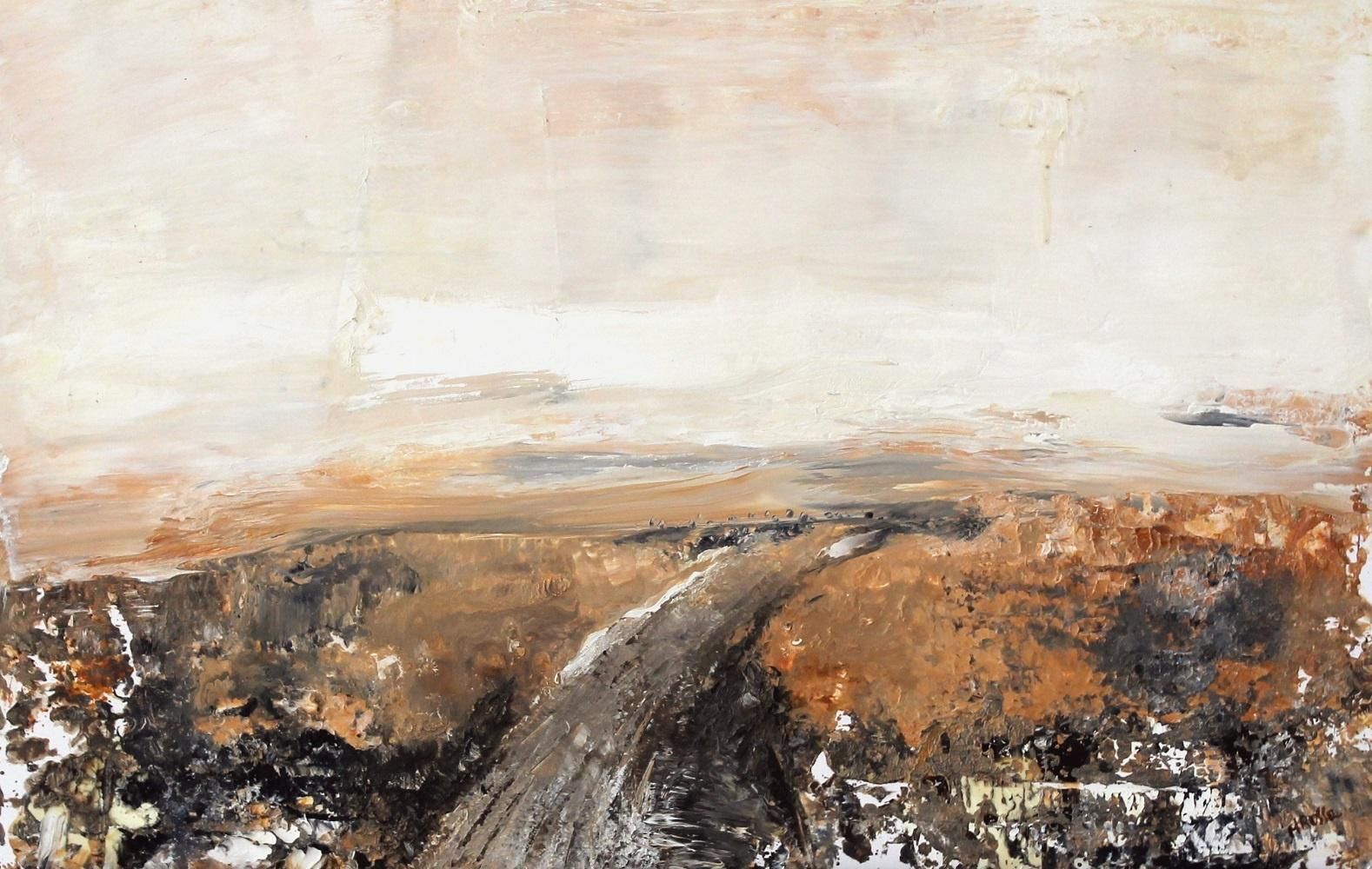 Monika Rossalandscape   Xxi Century, Contemporary Oil & Acrylic Painting, Abstraction2018