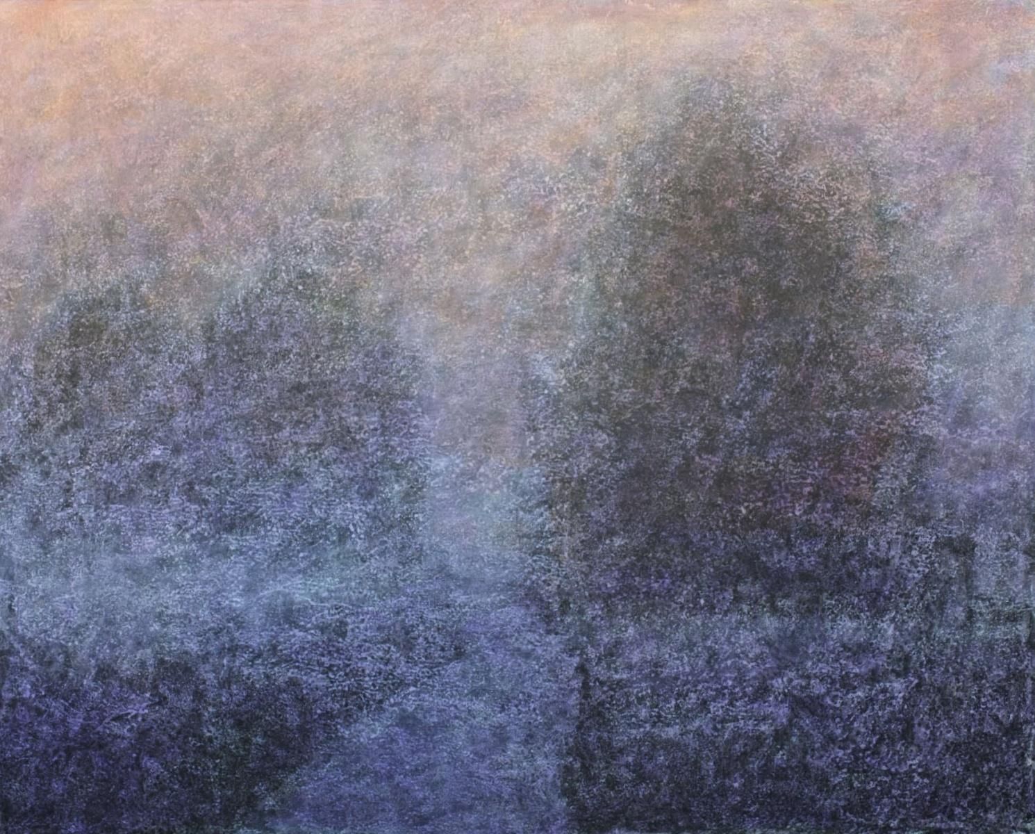 Tomek Mistakmelting Of Horizon   Acrylics Painting, Landscape & Abstract Painting, Purple2021