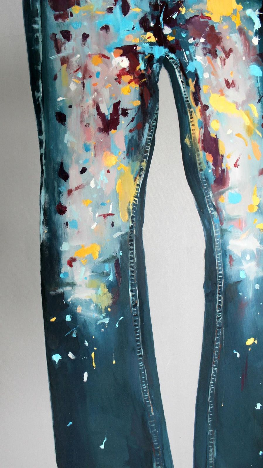 Tomasz Kozlowskitrousers   Xxi Century, Contemporary Figurative Oil Painting, Minimalistic2012 photo Art