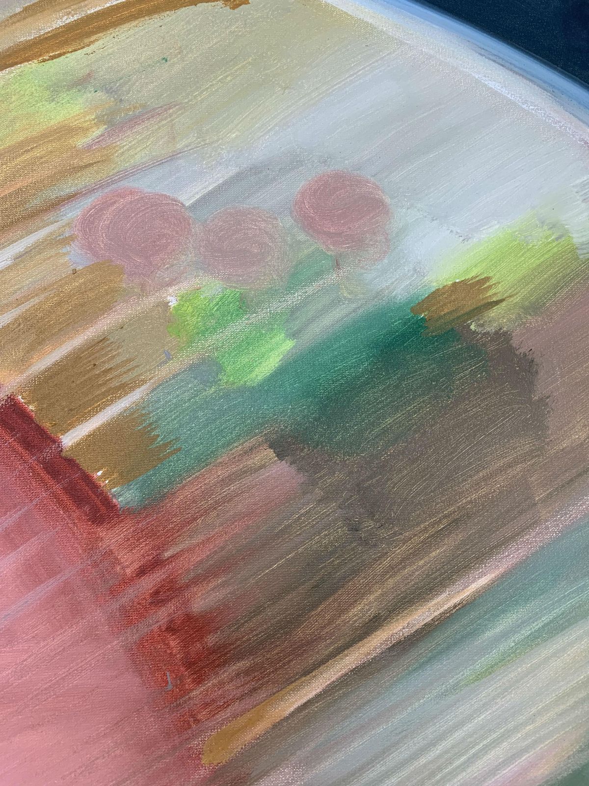 Dana Buchelinsectum   Xxi Century, Oil Colourful Painting, Insects, Abstraction2012 photo vintage