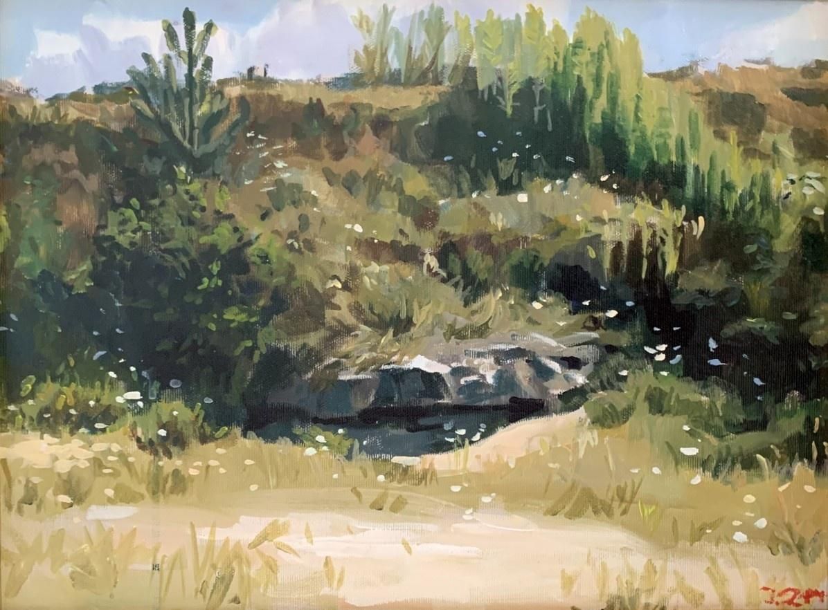Janusz Szpytroztocze   Contemporary Landscape Oil Painting, Realism, Polish Art2020