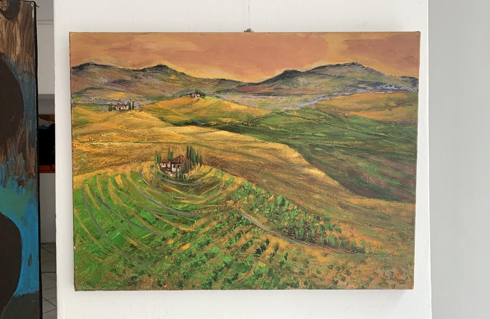 Magdalena Nałęczprovance 10   21st Century, Colourful Landscape, Polish Artist2014 photo furniture