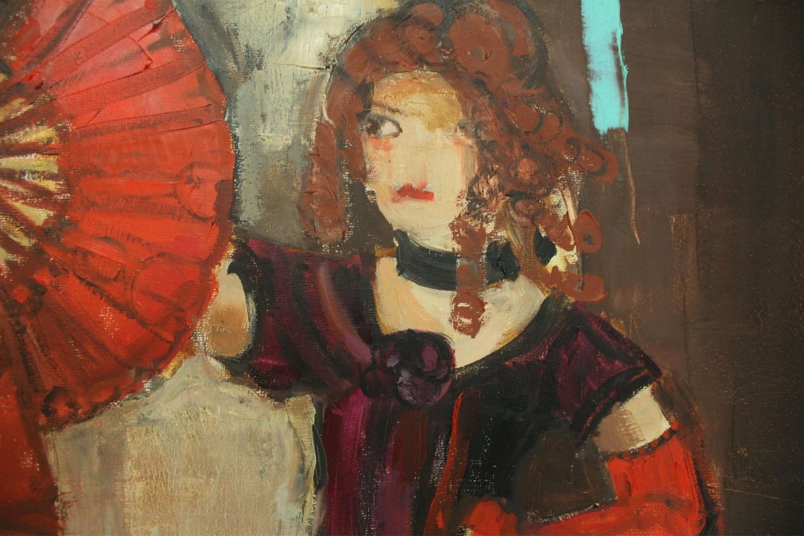 Malgorzata Rozmarynowskathe Struggle Between Good And Evil   Xxi Century, Figurative Oil Painting2012 photo buy