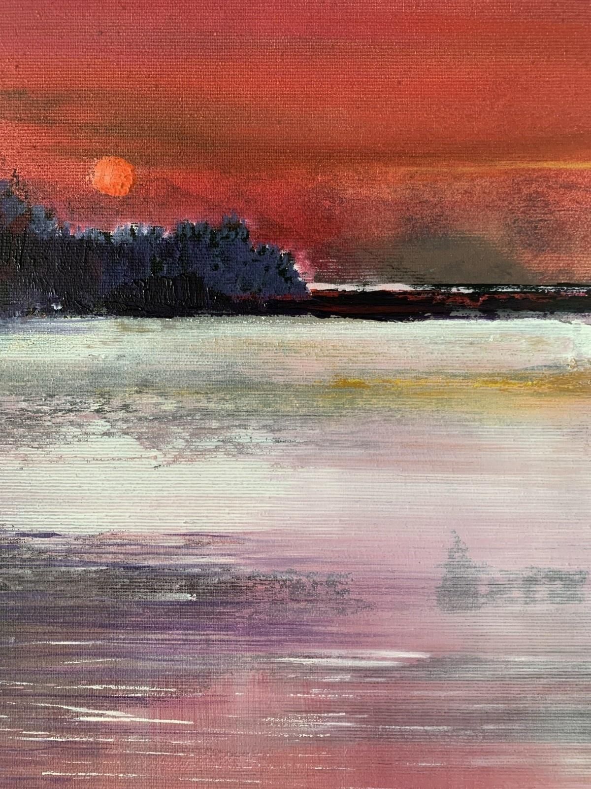 Barbara Huberta Landscape   Contemporary Oil Painting, Polish Artist2023 photo Art