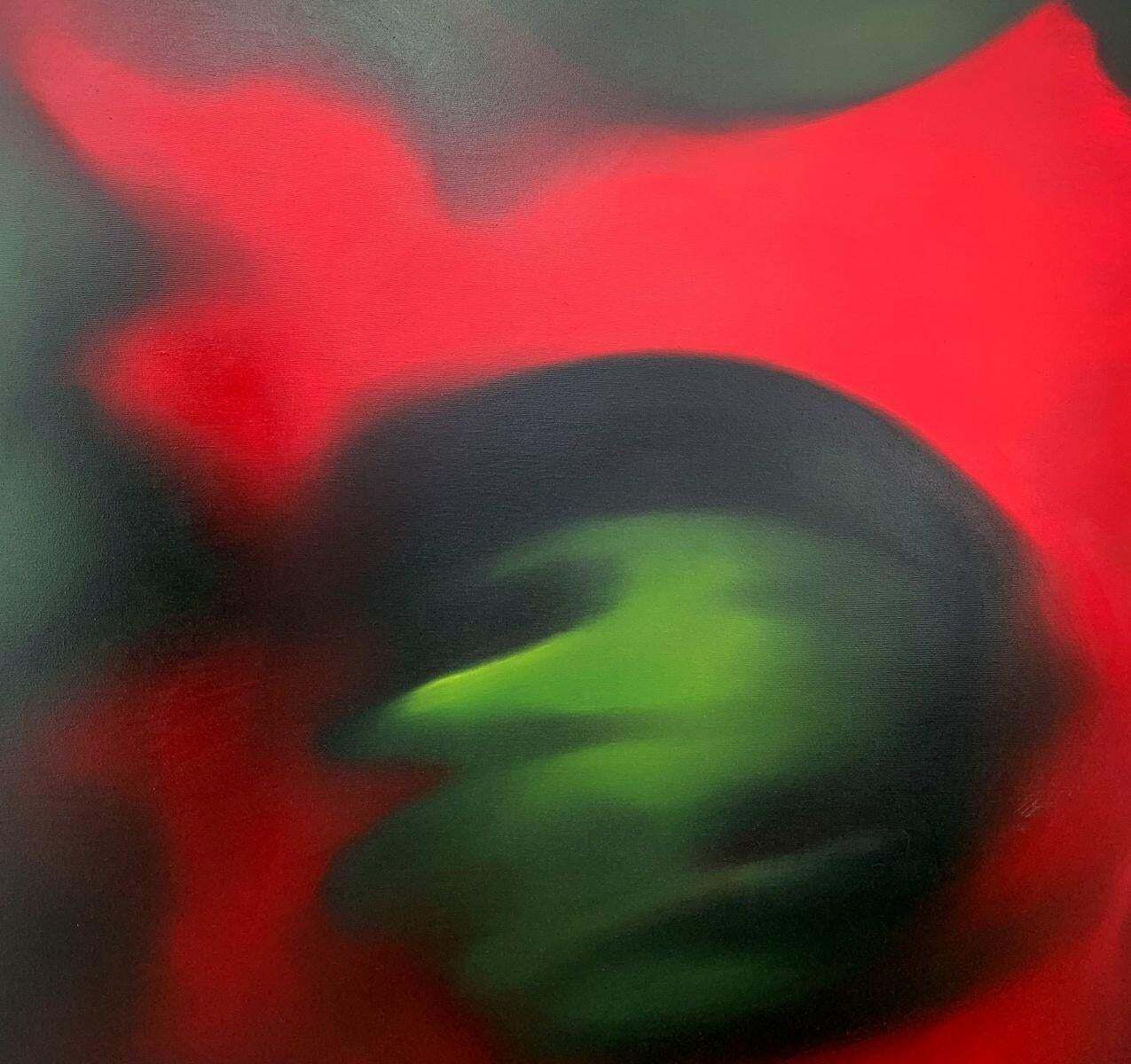 Klaudia Latauntitled. Contemporary Oil Abstract Painting By Polish Young Artist2022 photo furniture
