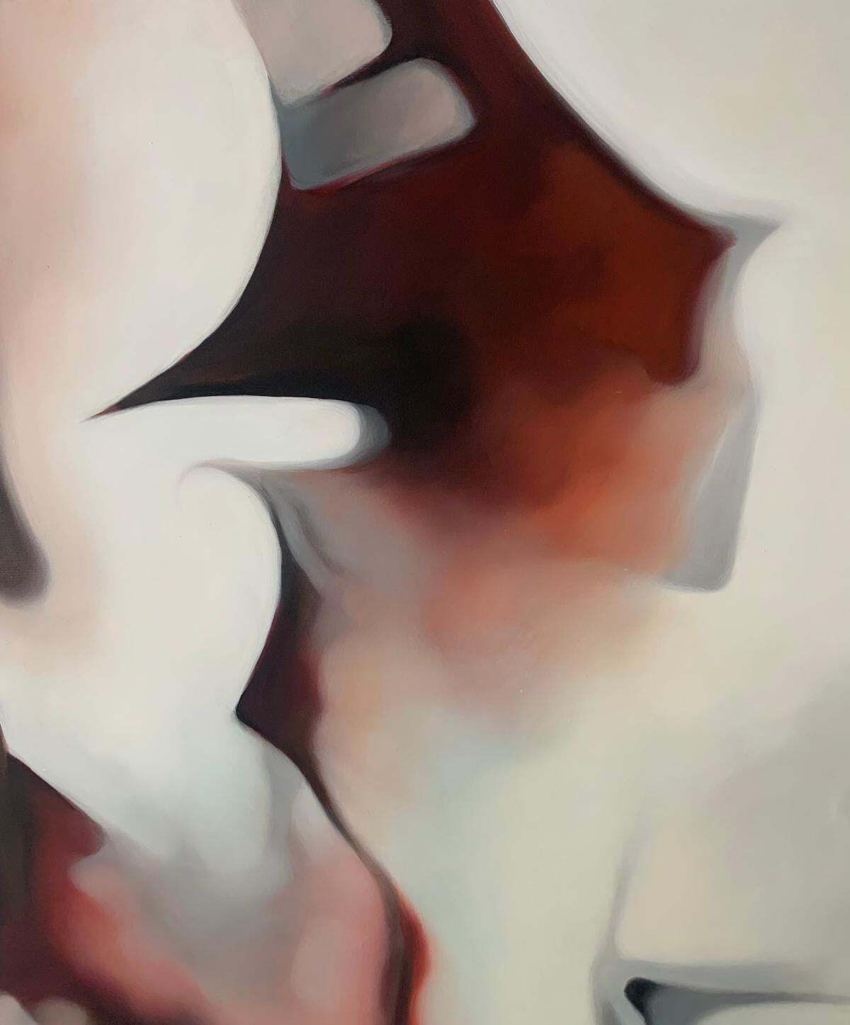 Klaudia Latauntitled. Contemporary Oil Abstract Painting By Polish Young Artist, Big Format2023 photo for sale
