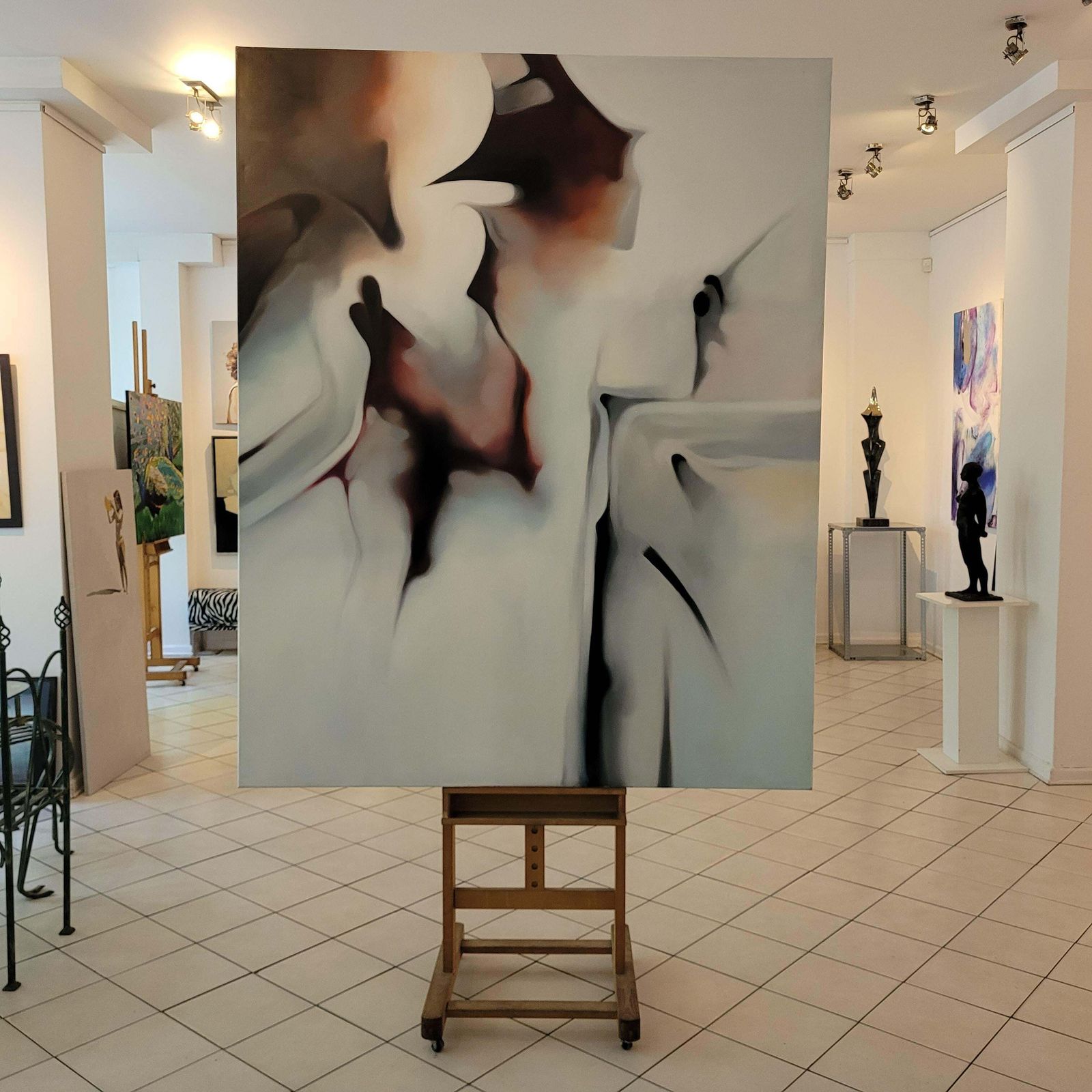 Klaudia Latauntitled. Contemporary Oil Abstract Painting By Polish Young Artist, Big Format2023 photo buy