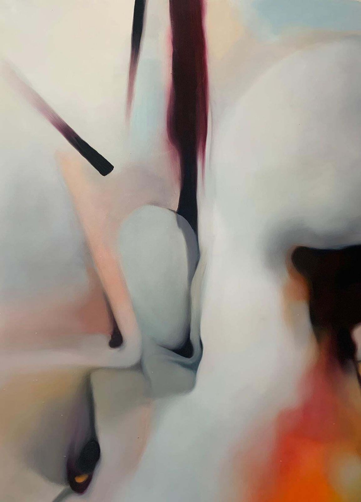Klaudia Latauntitled. Contemporary Oil Abstract Painting By Polish Young Artist, Big Format2023 photo for sale