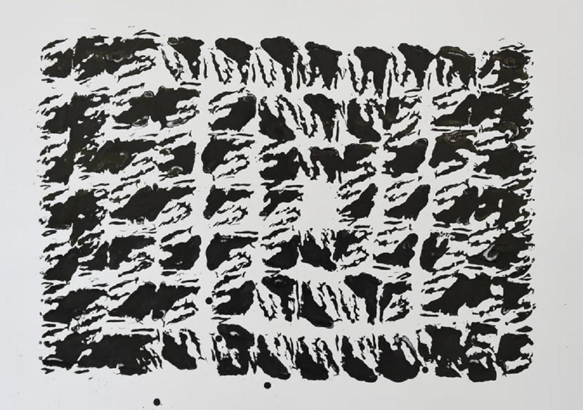 łukasz Blikle2013.14   Xxi Century, Black And White Minimalistic Drawing, Abstractionunknown