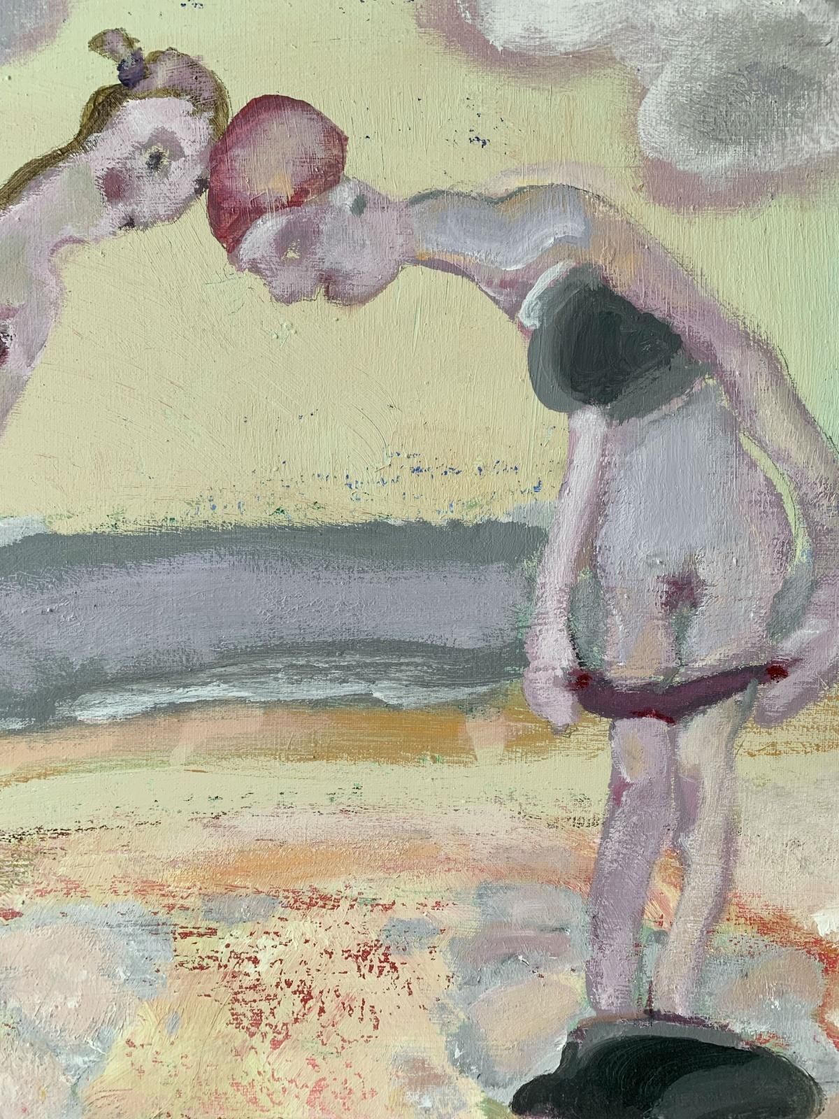 Paweł Lasikbeach In Dębowa Góra   Xxi Century, Figurative Painting, Pastel Colours2010 photo 3572.0