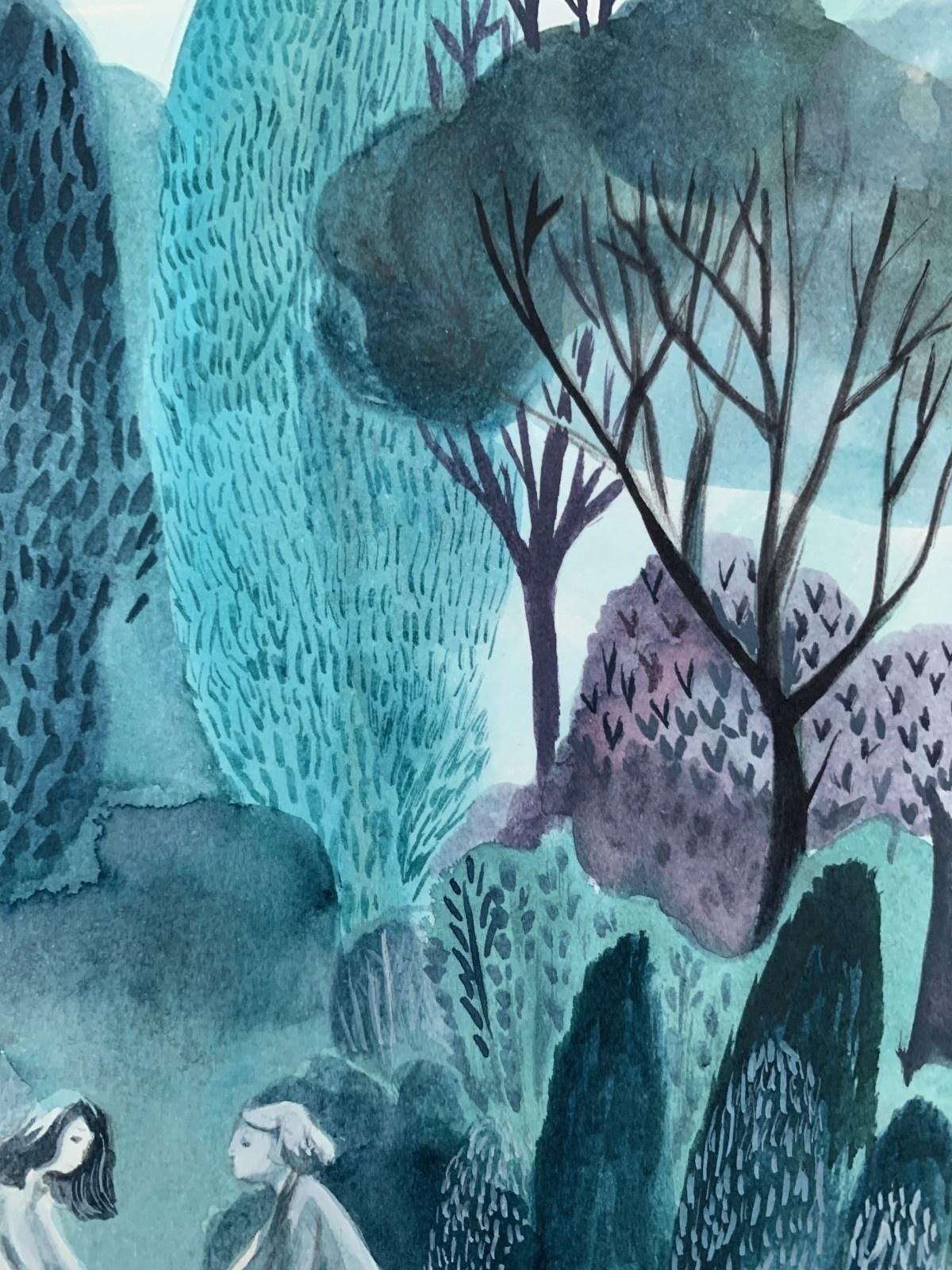 Joanna Rusineklittle War   Book Illustration, Polish Artist, Watercolor Painting2015 photo 468.0