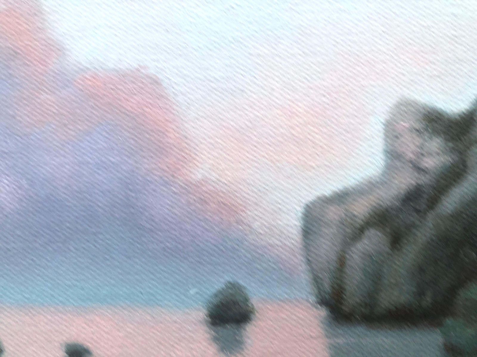 Francesc Casademont Mercader Mallorca Seascape Oil On Canvas Painting Spain 2011 photo Art