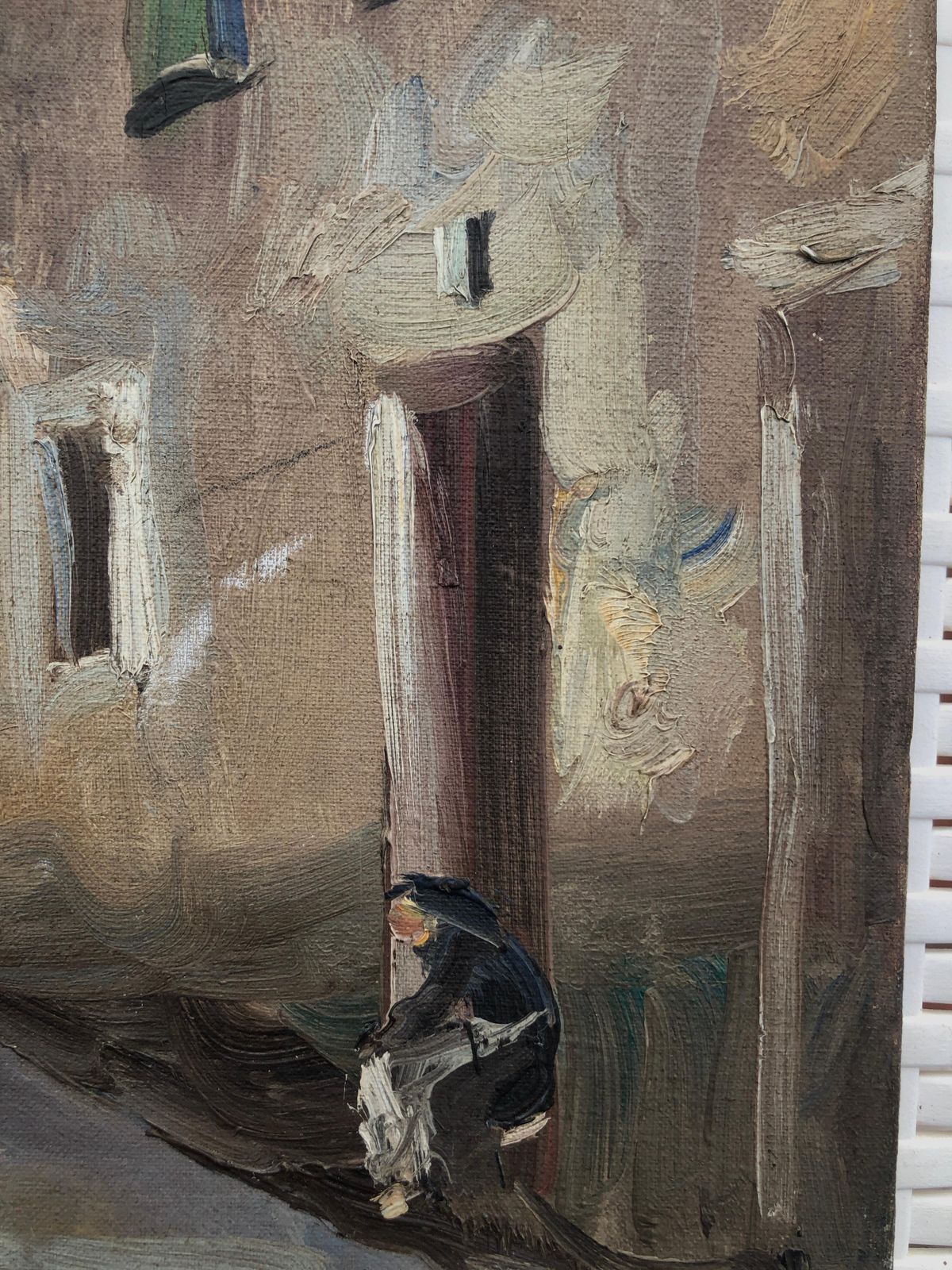 Rafael Fernández De Soto Spaans Stadsgezicht Olieverf Op Doek Spanje Straatscène 1944 photo Kunst