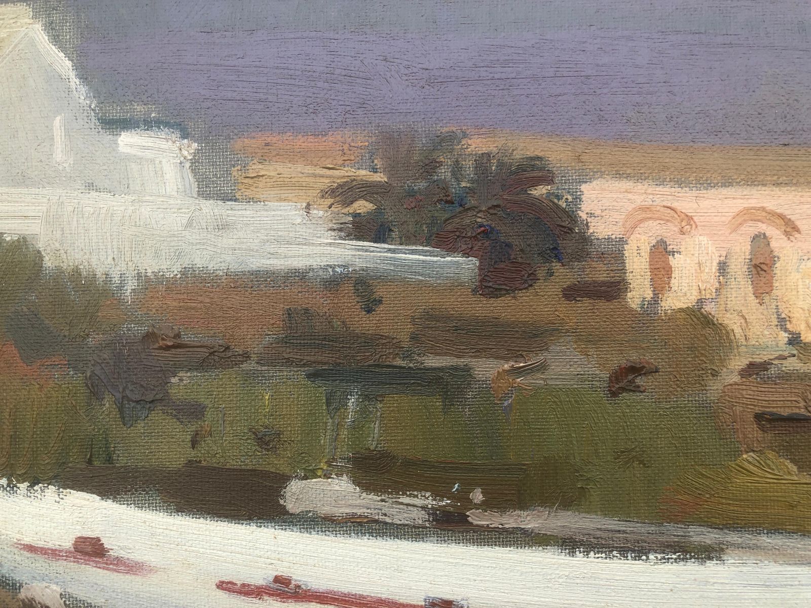 Antonio Sala Herrero Sant Carles De La Rapita Spain Oil On Canvas Painting Landscape Seascape 1979 photo vinterior