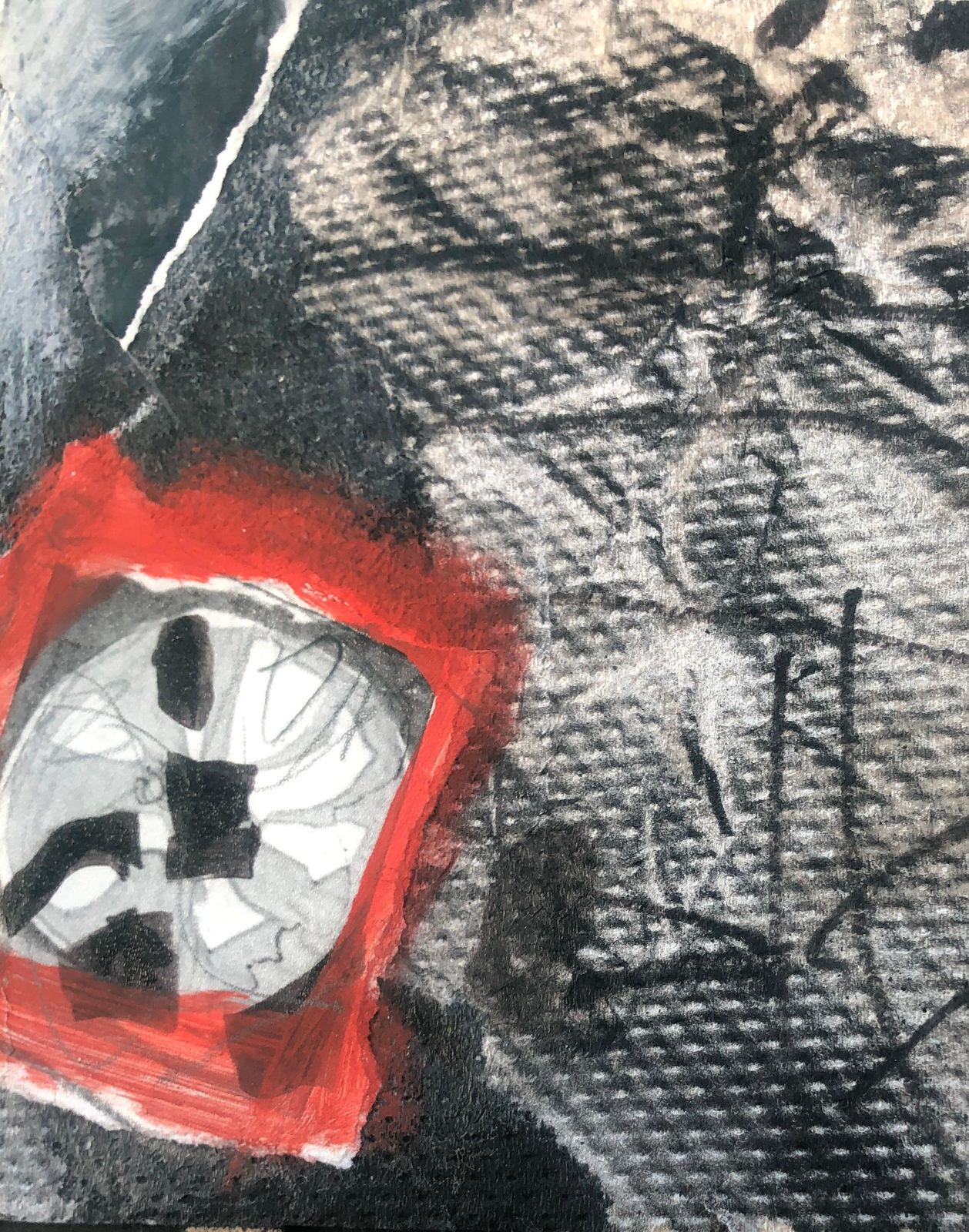Antoni Clavé Painting Collage Abstract Antoni Clave 1983 photo Art