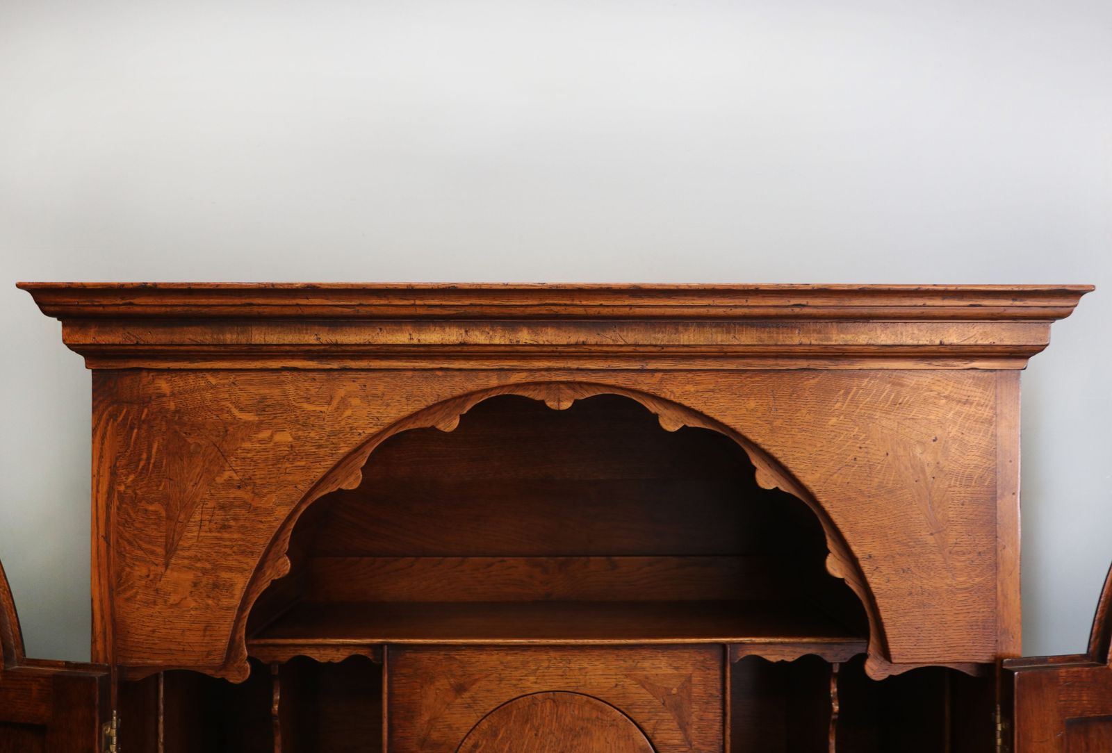 photo buy Absolutely Wonderful Reproduction Bureau Cabinet Is Built In The Georgian Style.