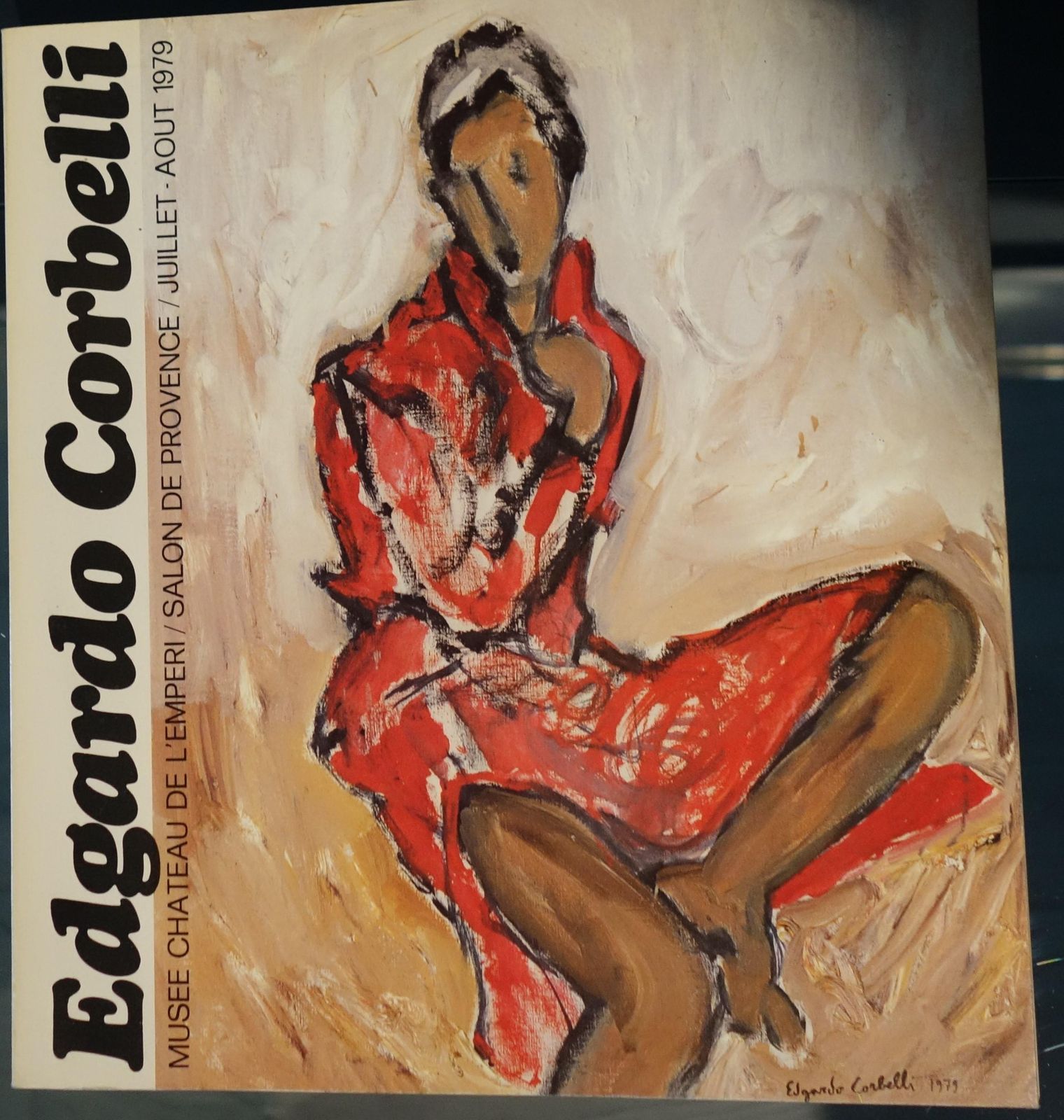 Edgardo Corbelli"Women In Red " Cm. 35 X 52  Oil  19771977 photo 2551.0