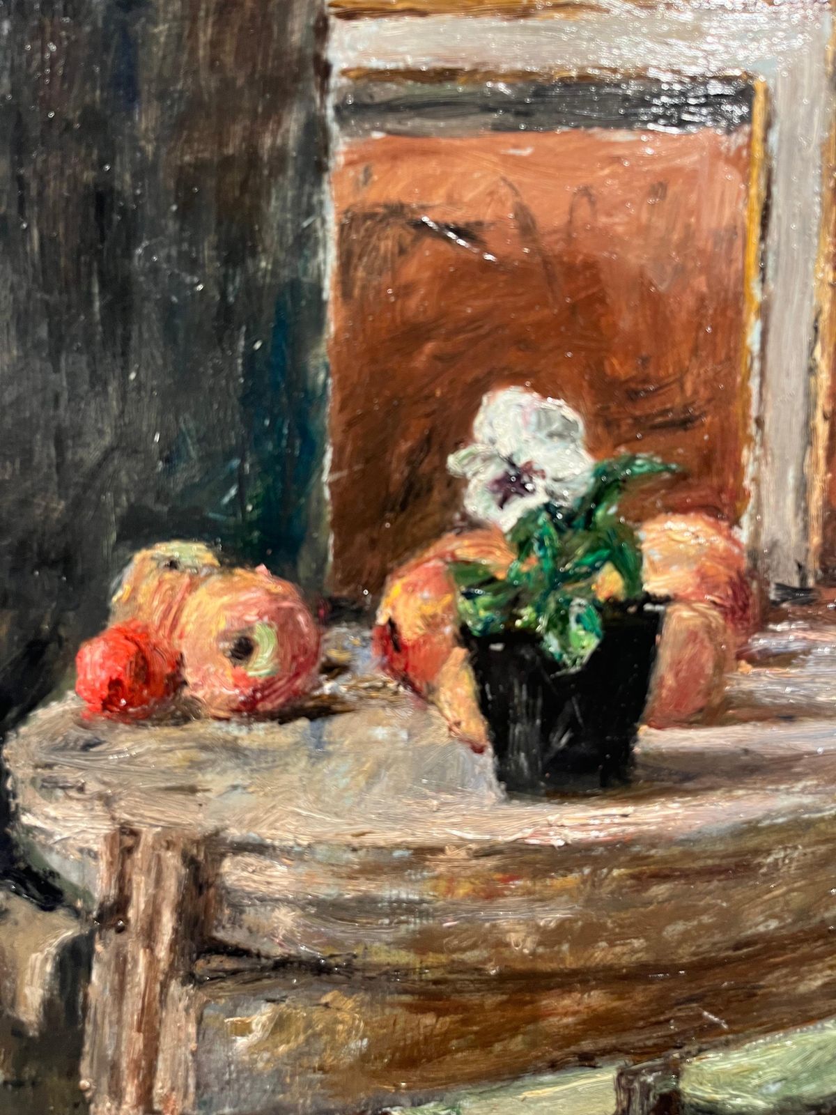 Enzo Faraonistill Life, Oil, Cm. 63 X 52 1970 Ca1970 Ca photo for sale