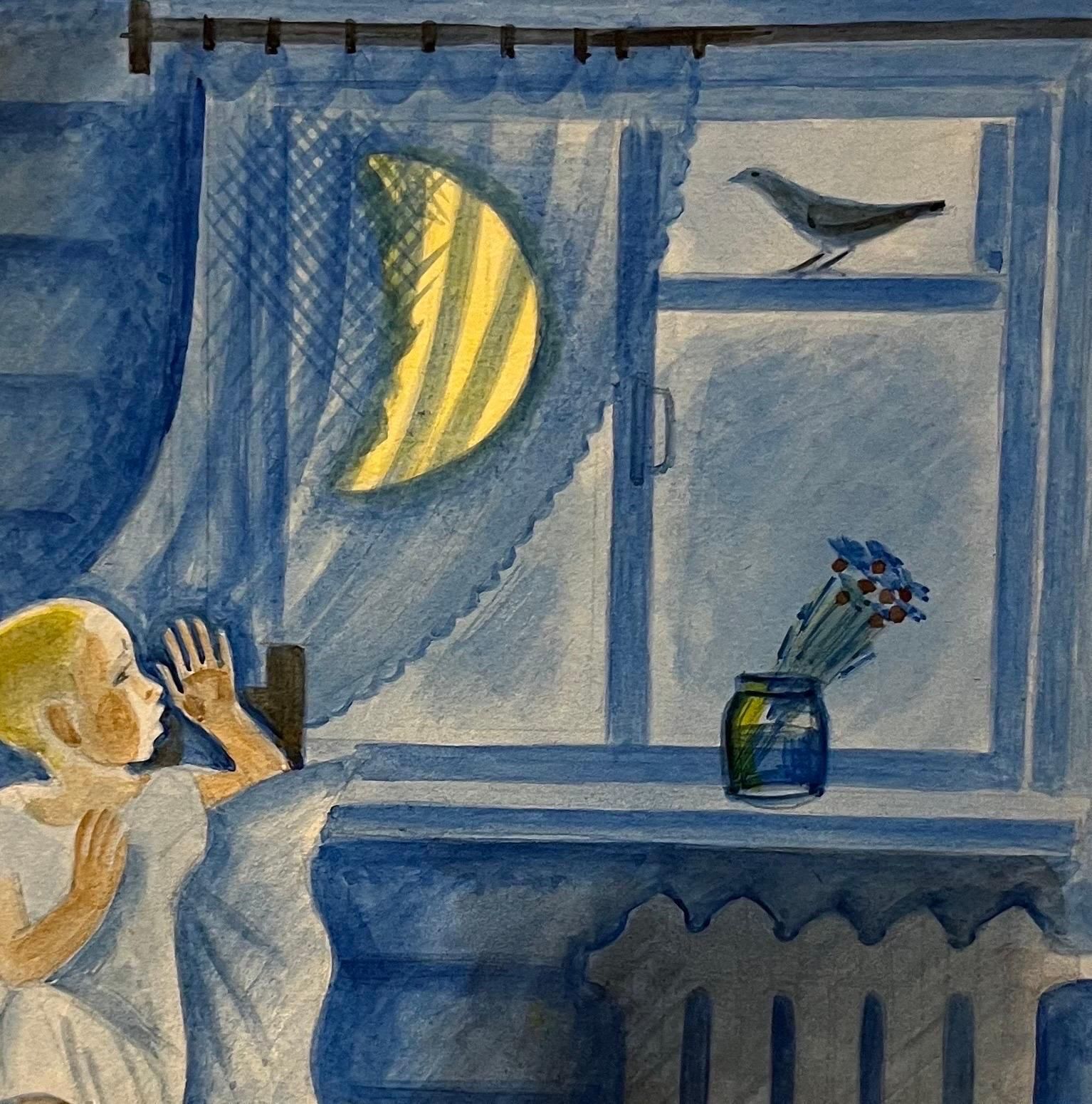 Marina Yevgenyevna Uspenskaya"Masha's Fairy Tales" Watercolor Cm. 17 X 22 1970 1970 photo 1702.0