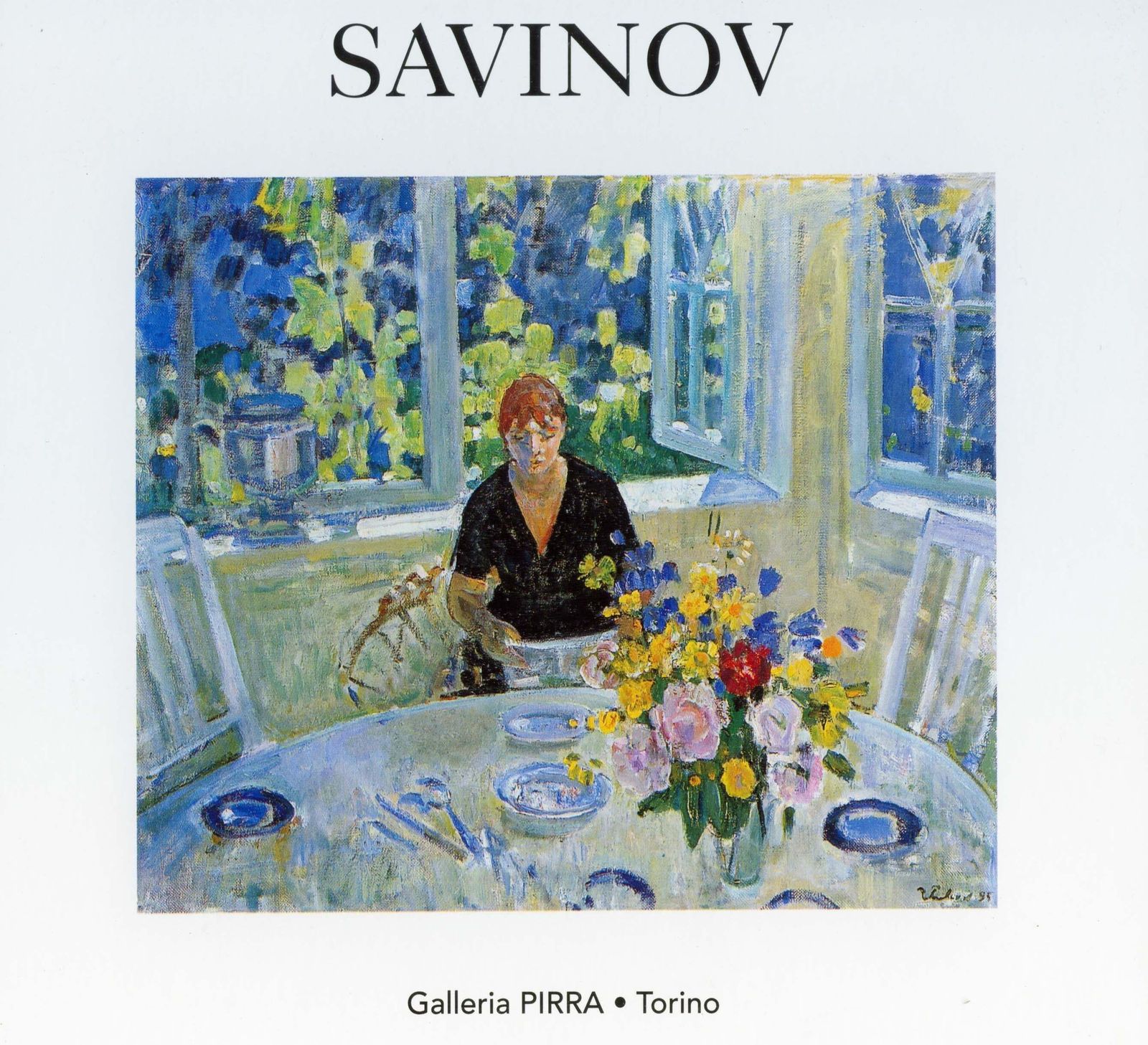 Gleb Savinov"Sunny Day In Dacia" Summer , Impressionist,  Cm. 55 X 65 Olio 19901990 photo Art