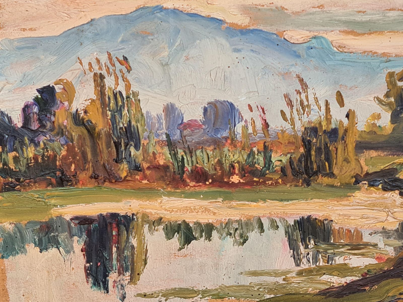 G Jouyetbarbizon School Landscape, Le Moucherotte. Oil. photo 340.0