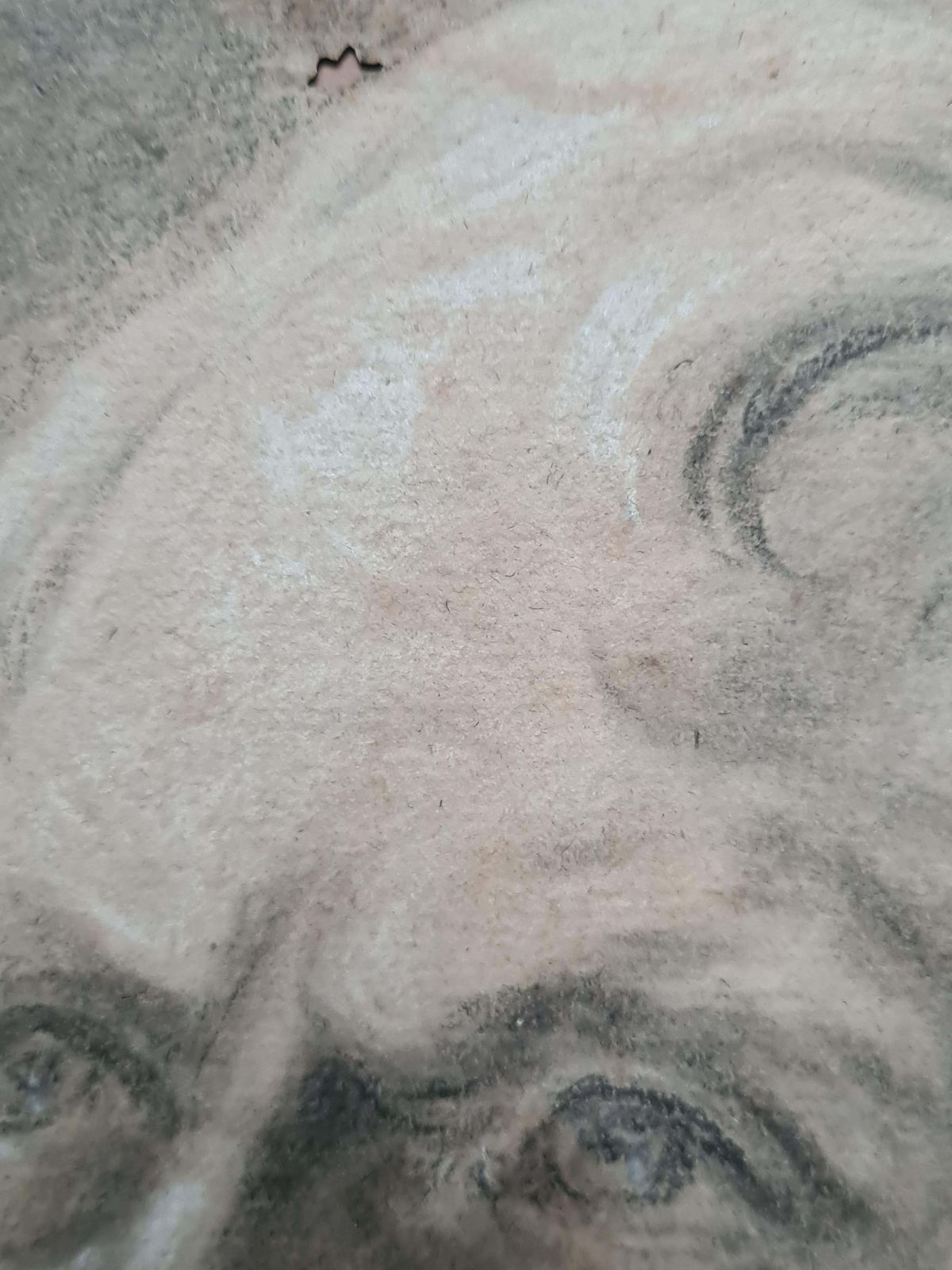 19th Century Academic Crayon On Paper Study By Follower Of Jacques Louis David photo 544.0
