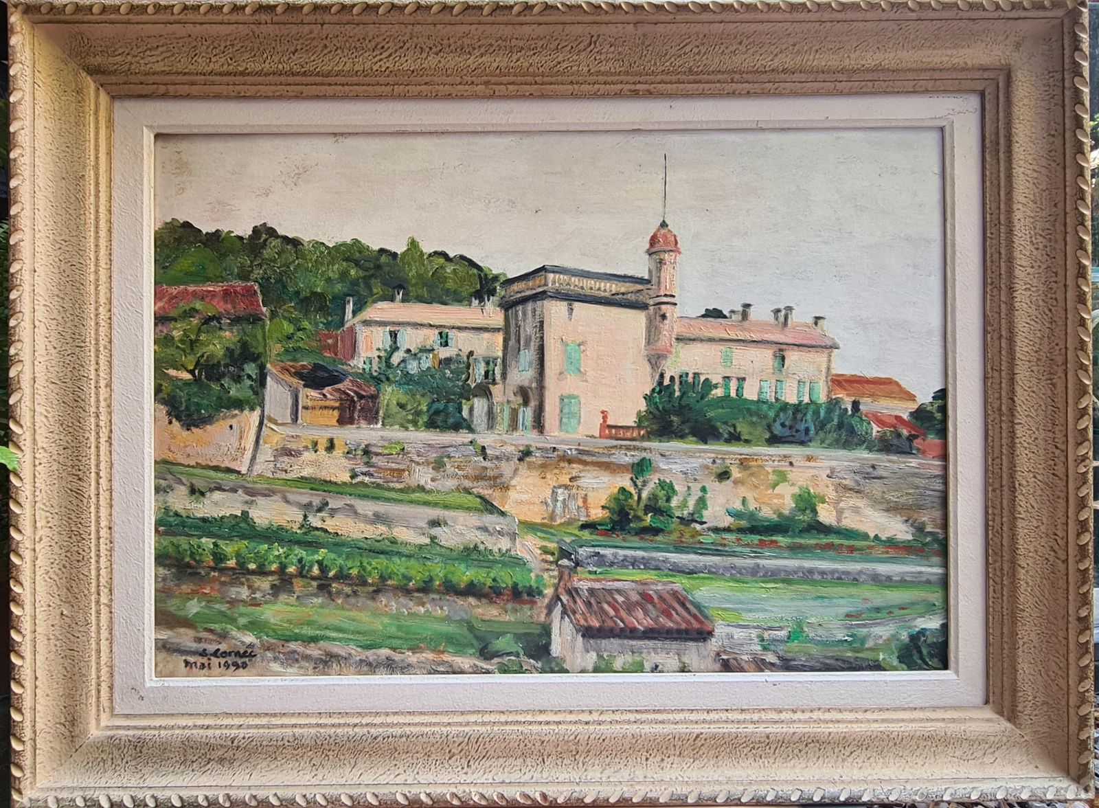 S Cornecthe Garden And 'Pavillon Martin' At Lou Marronie, Cotignac, South Of France.1990