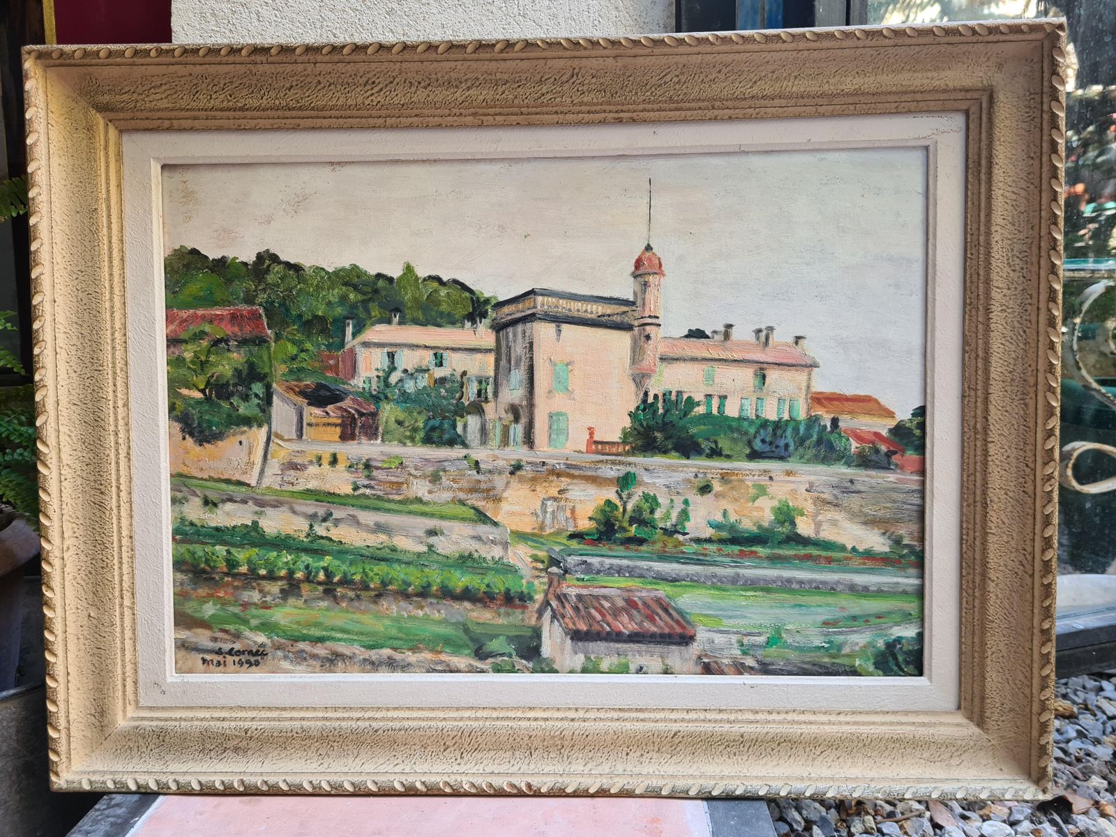 photo buy S Cornecthe Garden And 'Pavillon Martin' At Lou Marronie, Cotignac, South Of France.1990