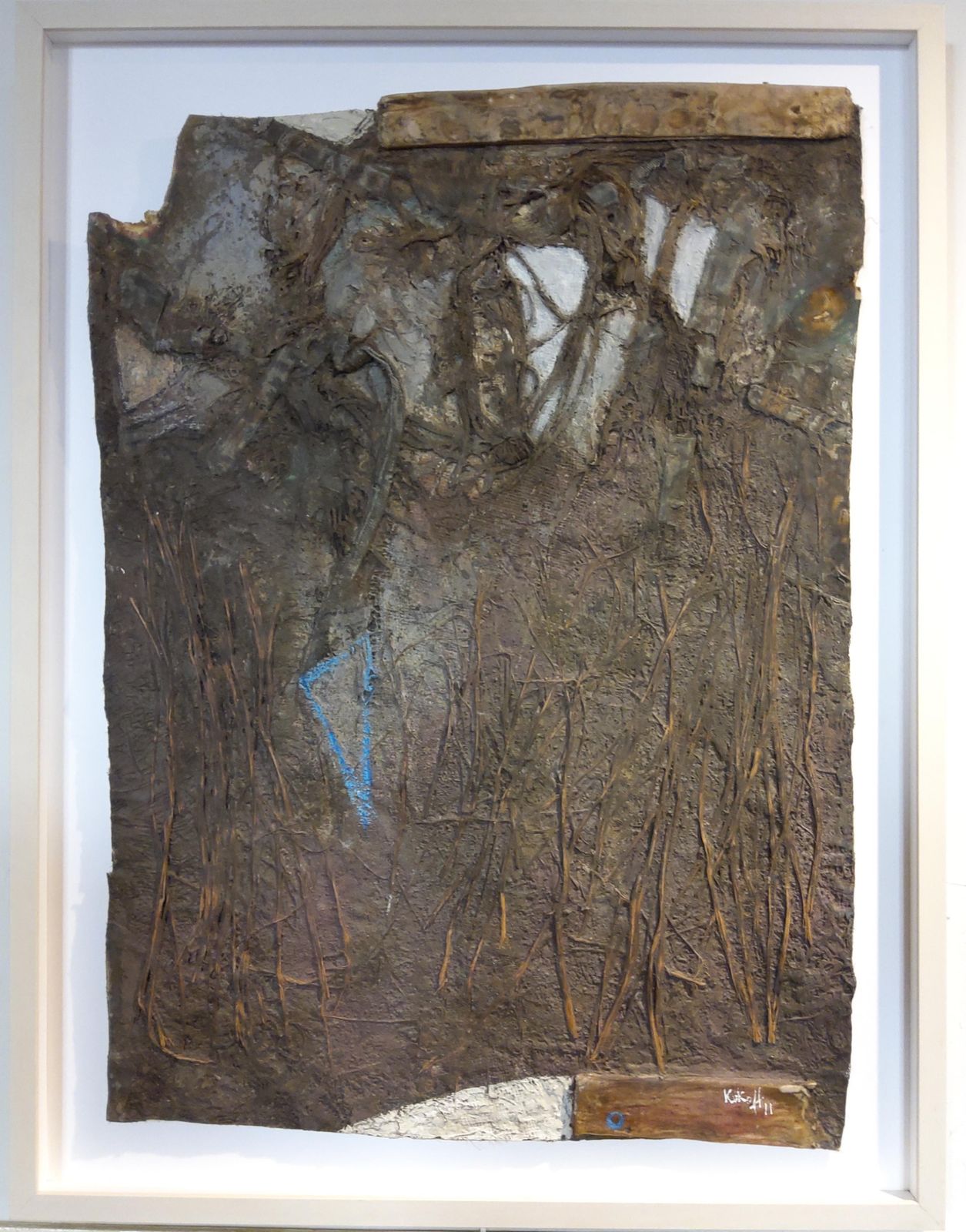 Kugbe Kukofftrilogie , Element 1 , Eau. Mixed Media.2011