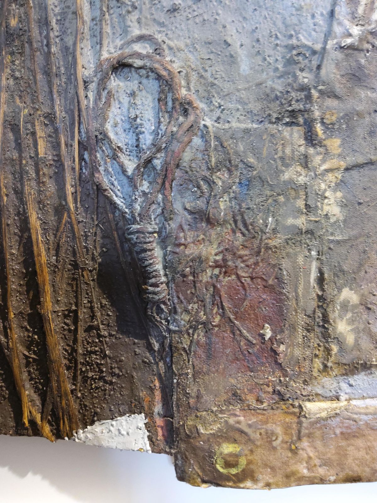 Kugbe Kukofftrilogie, Element 3, Air. Mixed Media.2011 photo for sale
