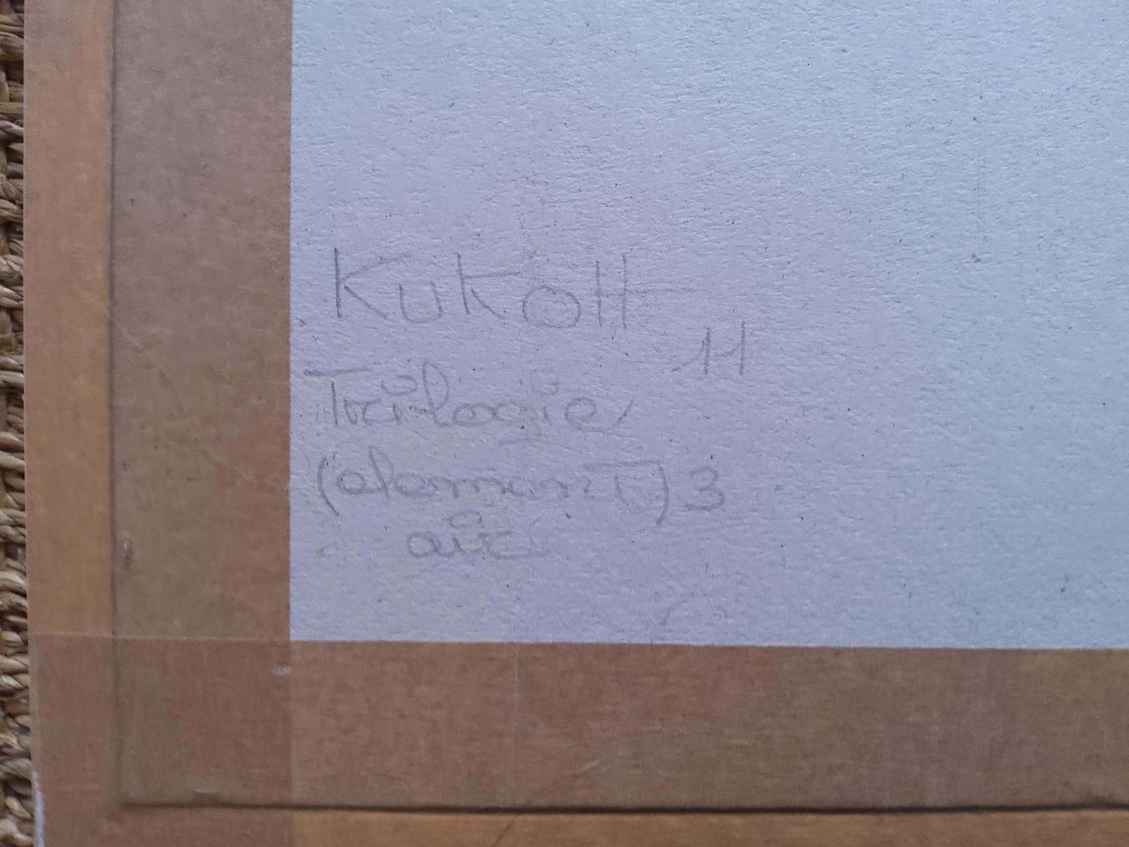 Kugbe Kukofftrilogie, Element 3, Air. Mixed Media.2011 photo buy