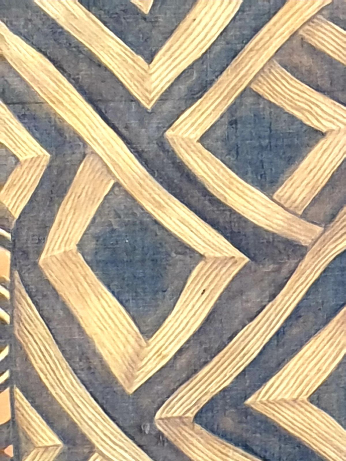 photo furniture La Roche Laffitte Painting Of An Antique Caucasian 'Kuba' Tribal Item, Watercolour On Silk