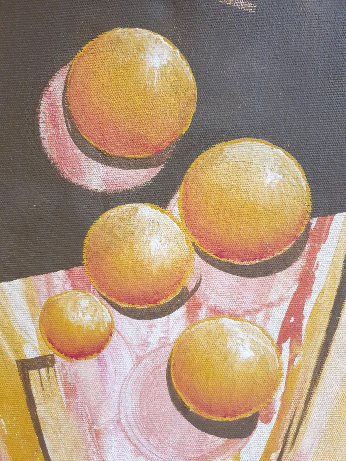 Amadou Cisse Dialate 20th Century Senegalese Abstract Geometric Acrylic On Canvas. 1990s photo furniture