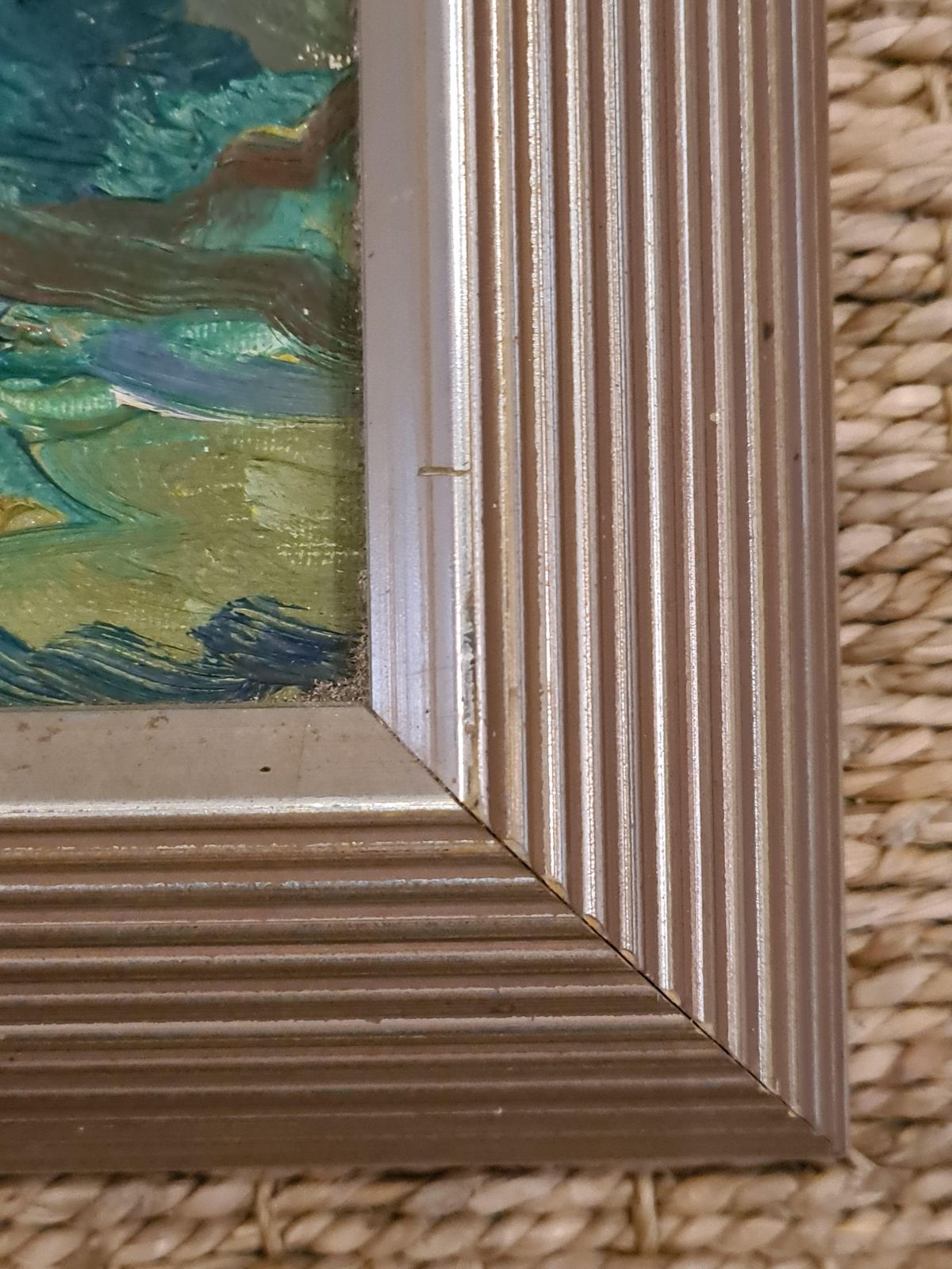 Hermann Lauschnerlate 20th Century Oil And Acrylic On Board. 'Mountainscape'.1990 photo vinterior