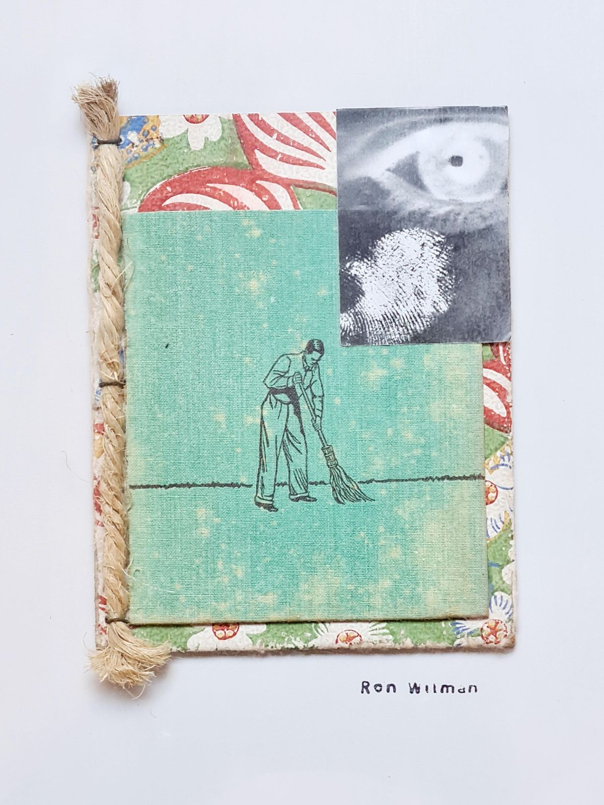 Ron Wilman'dust My Broom (For Elmore James)', Mixed Media Dada Collage.1985