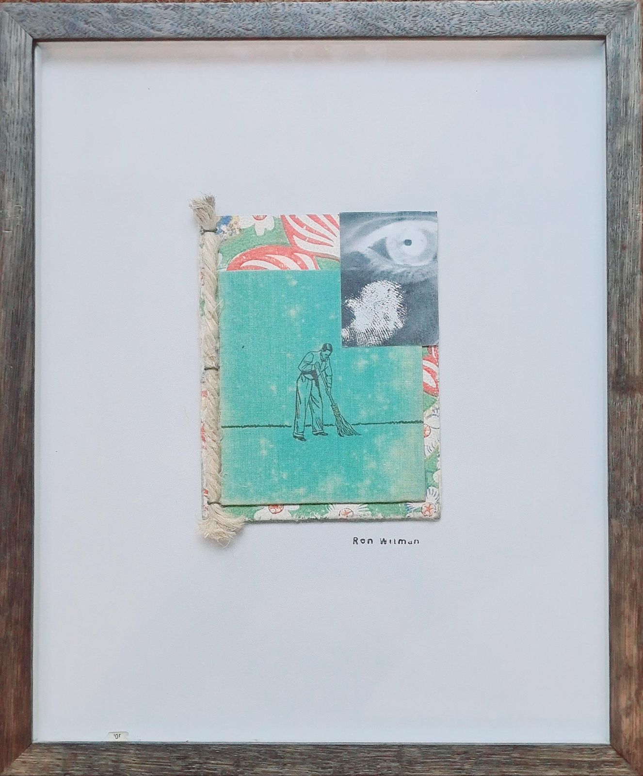 Ron Wilman'dust My Broom (For Elmore James)', Mixed Media Dada Collage.1985 photo for sale