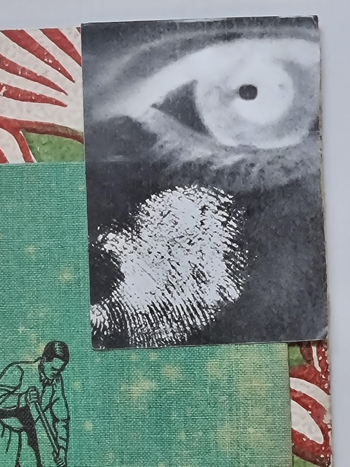 Ron Wilman'dust My Broom (For Elmore James)', Mixed Media Dada Collage.1985 photo 519.0