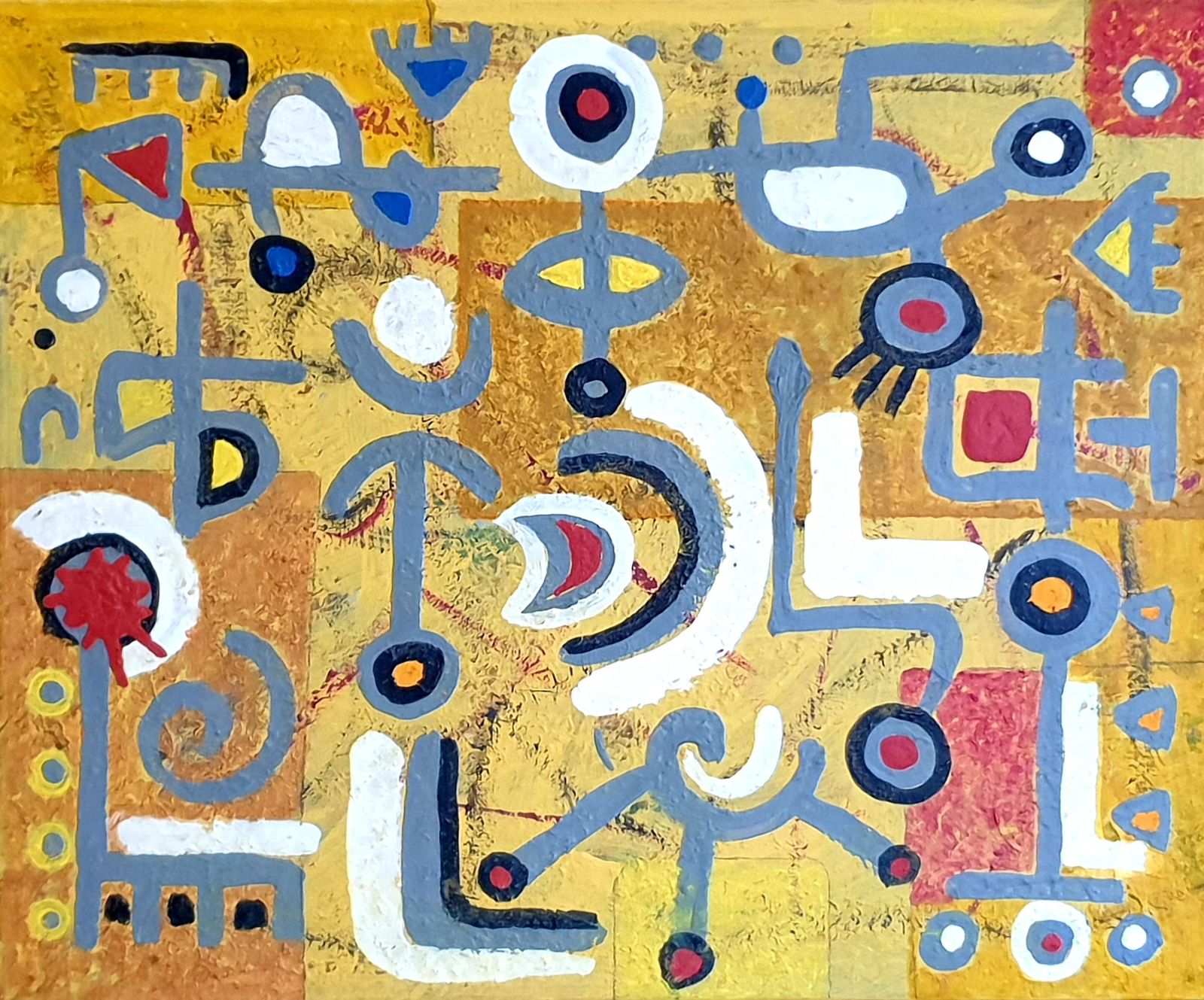 Art Albino Palamara Italian Contemporary Abstract Expressionist. 'Le Origini Linguistiche'.2024 photo