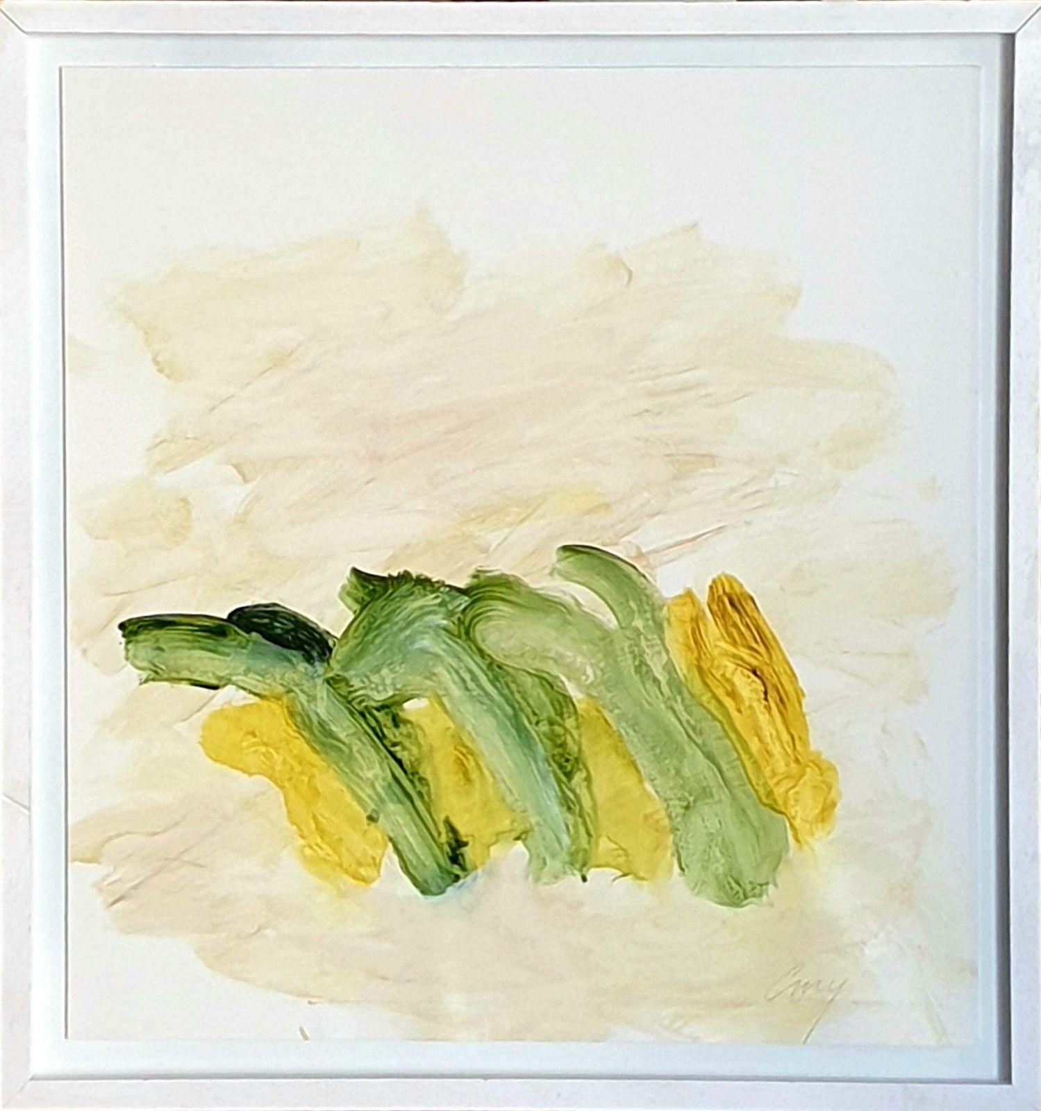 Christian Manoury Contemporary French Abstract Expressionist Acrylic On Paper..2020