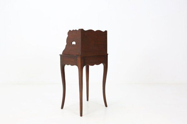 Furniture Louis XV Style Nightstand In Wood, France, 1900s photo