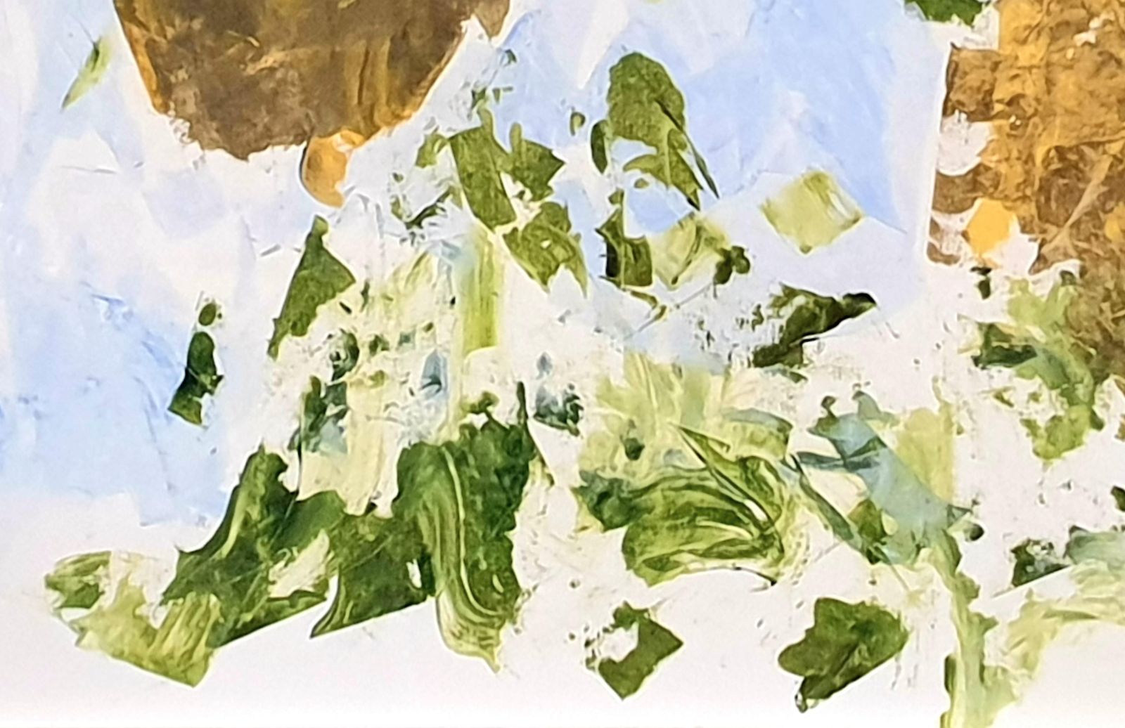 Christian Manoury Contemporary Abstract Expressionist Acrylic On Paper, 'Hommage To Debussy'.2024 photo buy