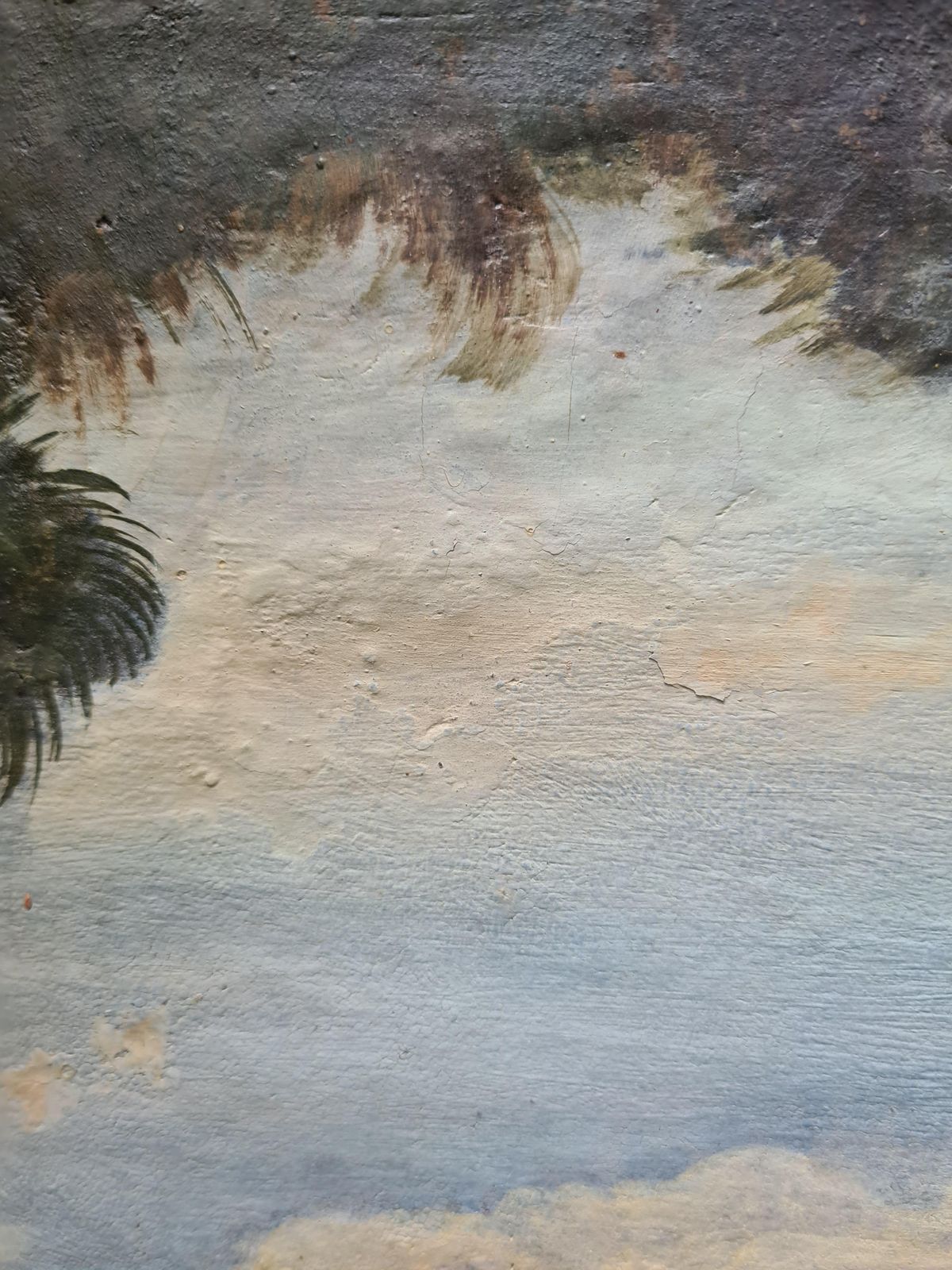 photo vinterior Grand Tour 18th Century Veduta Capriccio Painting, After Gennaro Greco