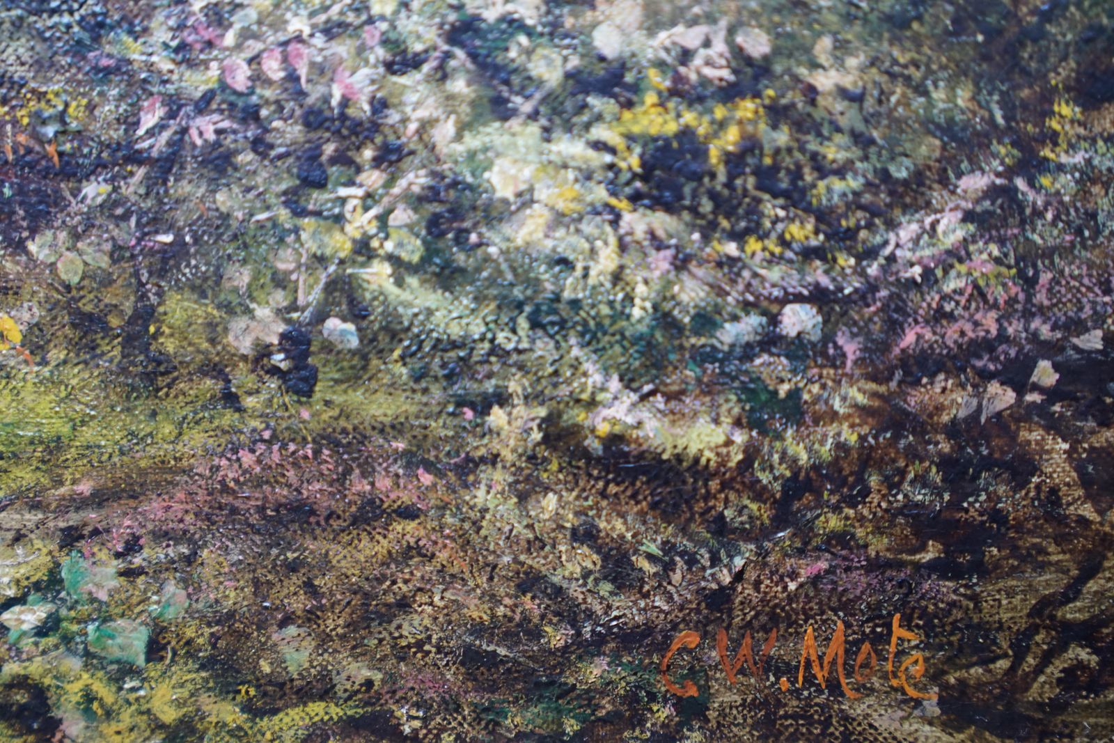 George William Motesheep In A Surrey Landscape   British Victorian Art Sunny Landscape Oil Paintingcirca 1870 photo buy